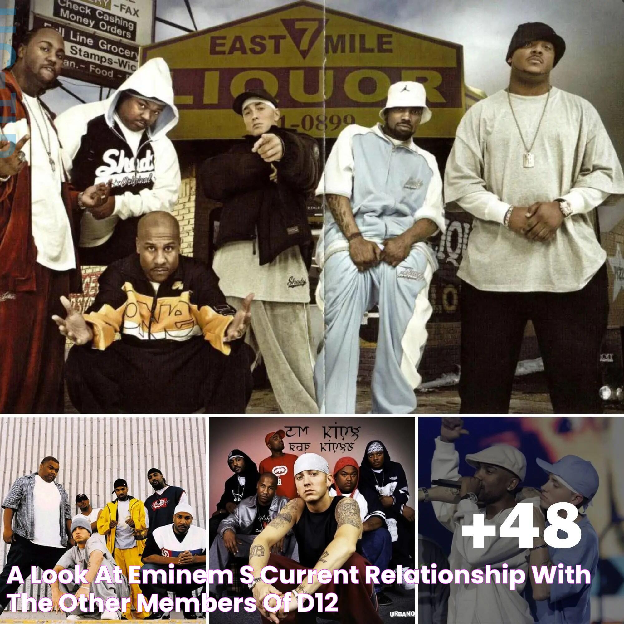 A look at Eminem’s current relationship with the other members of D12