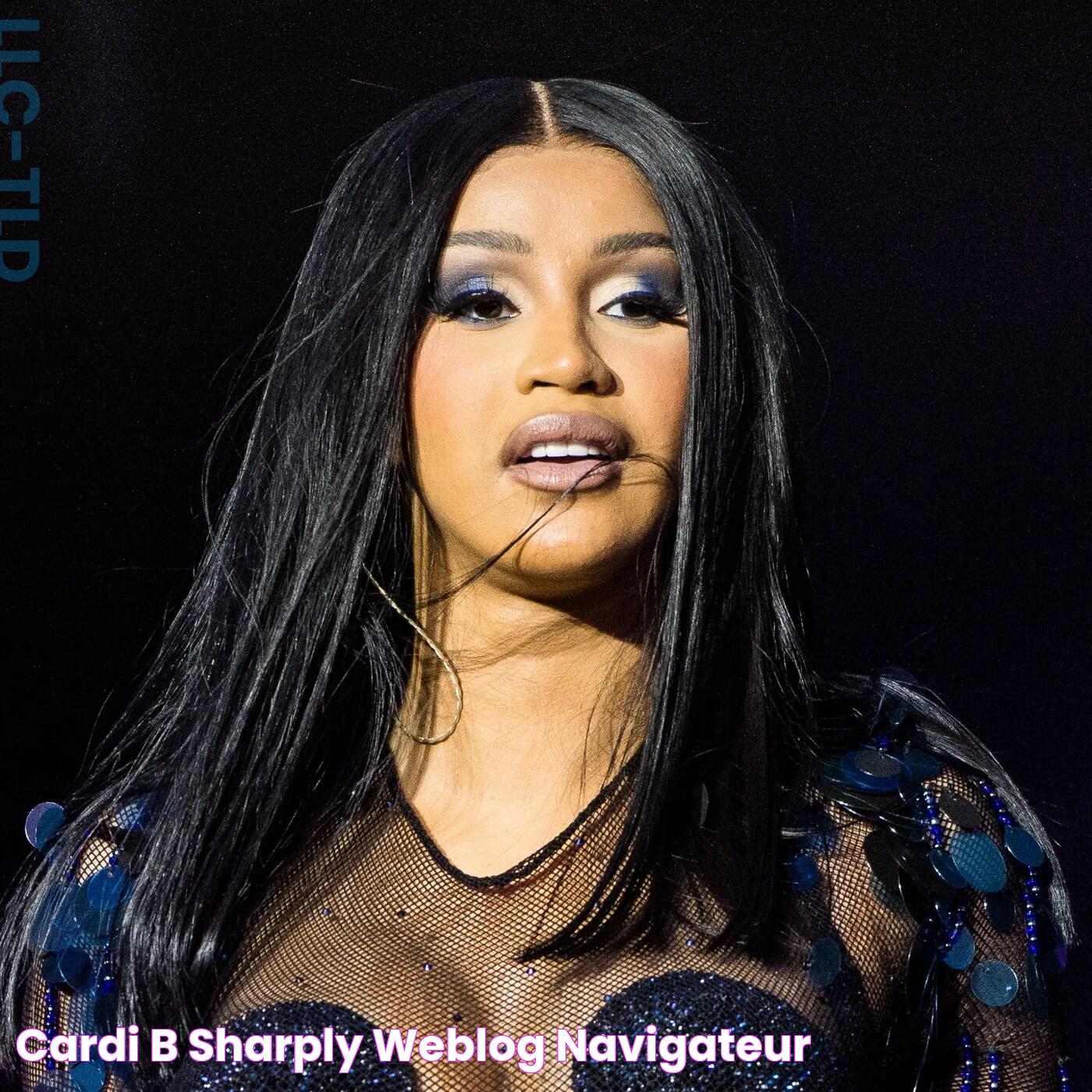 Cardi B Sharply Weblog Navigateur