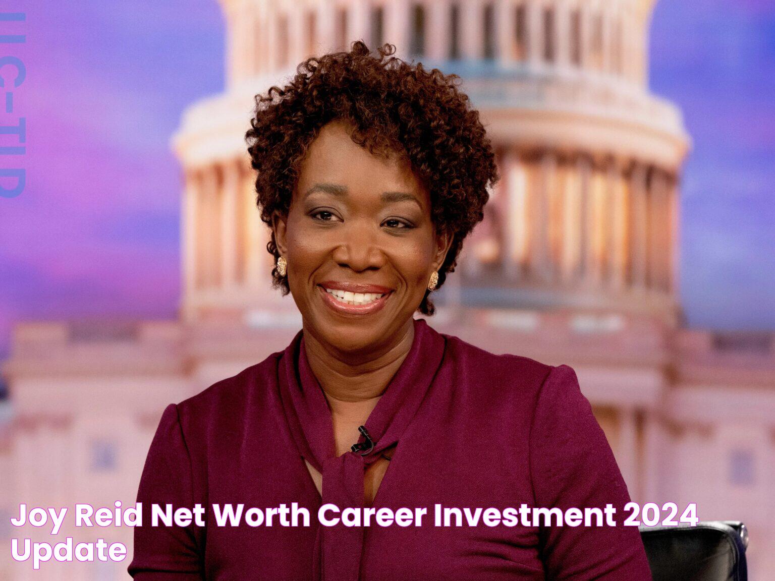 Joy Reid Net Worth Career & Investment [2024 Update]