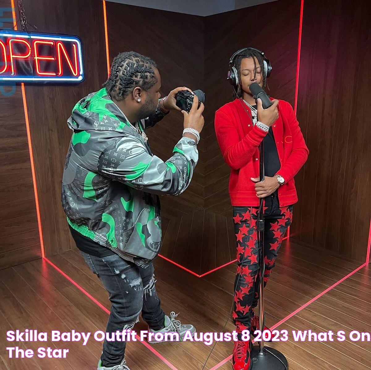 Skilla Baby Outfit from August 8, 2023 WHAT’S ON THE STAR?