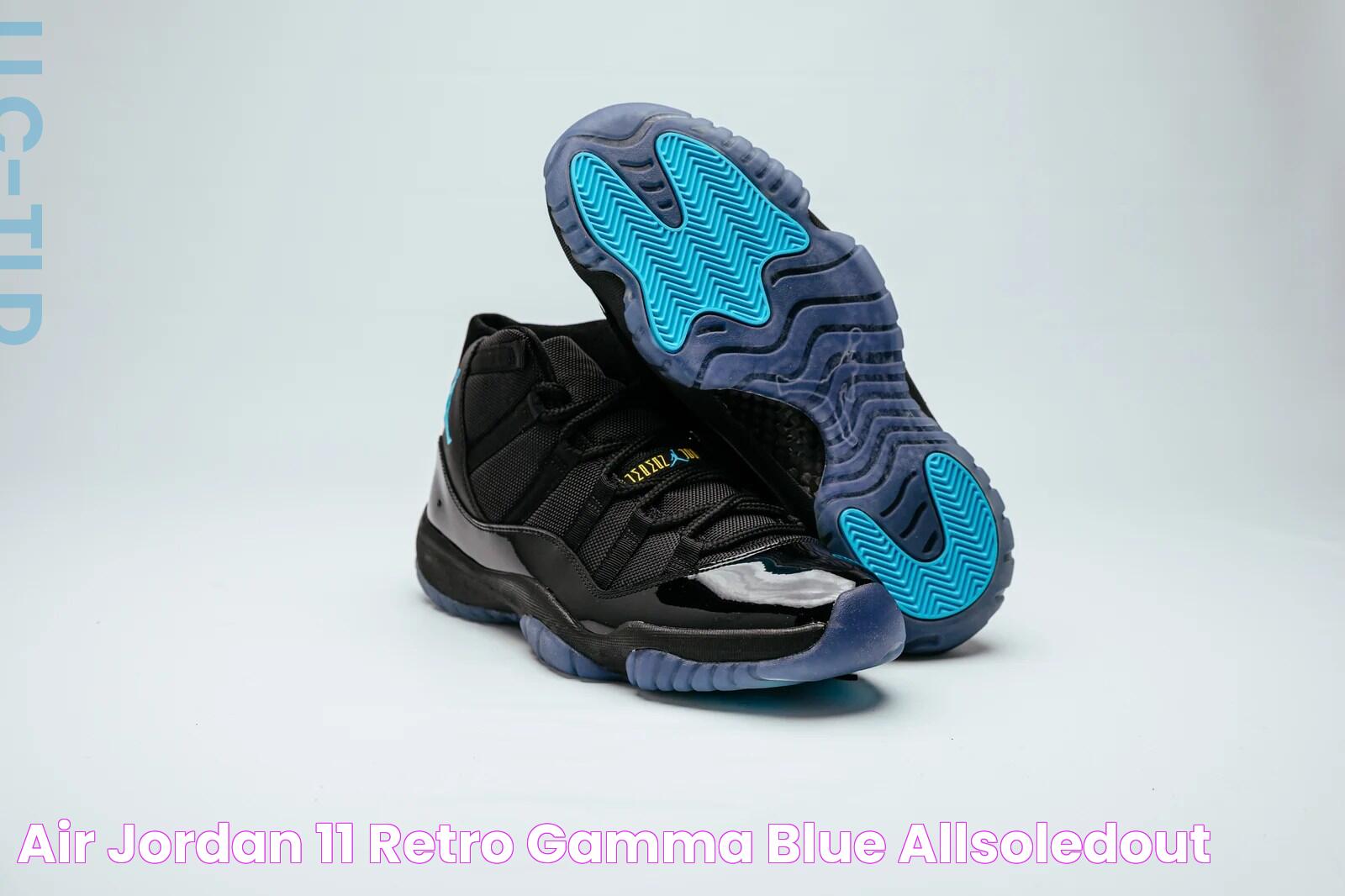 Air Jordan 11 Retro Gamma Blue ALLSOLEDOUT