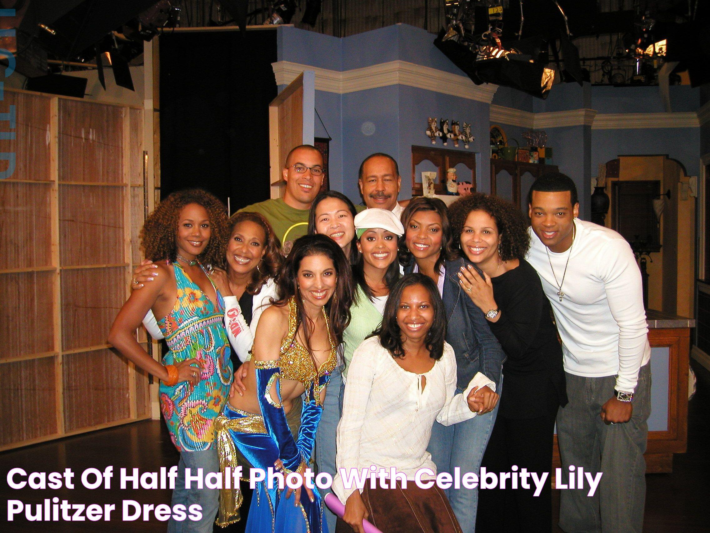 Cast of Half & Half Photo with celebrity, Lily pulitzer dress