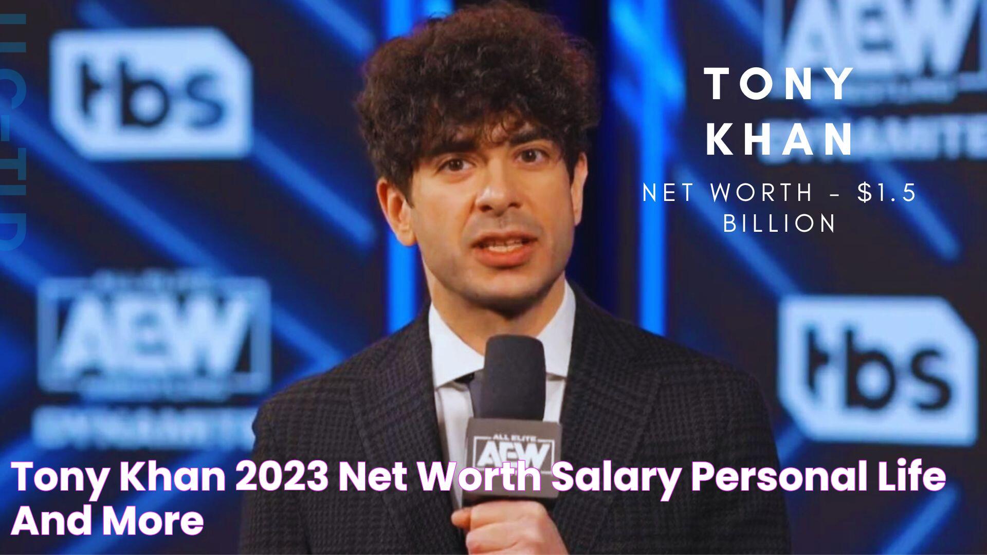 Insights Into Tony Khan Net Worth: A Deep Dive Into Wealth And Achievements