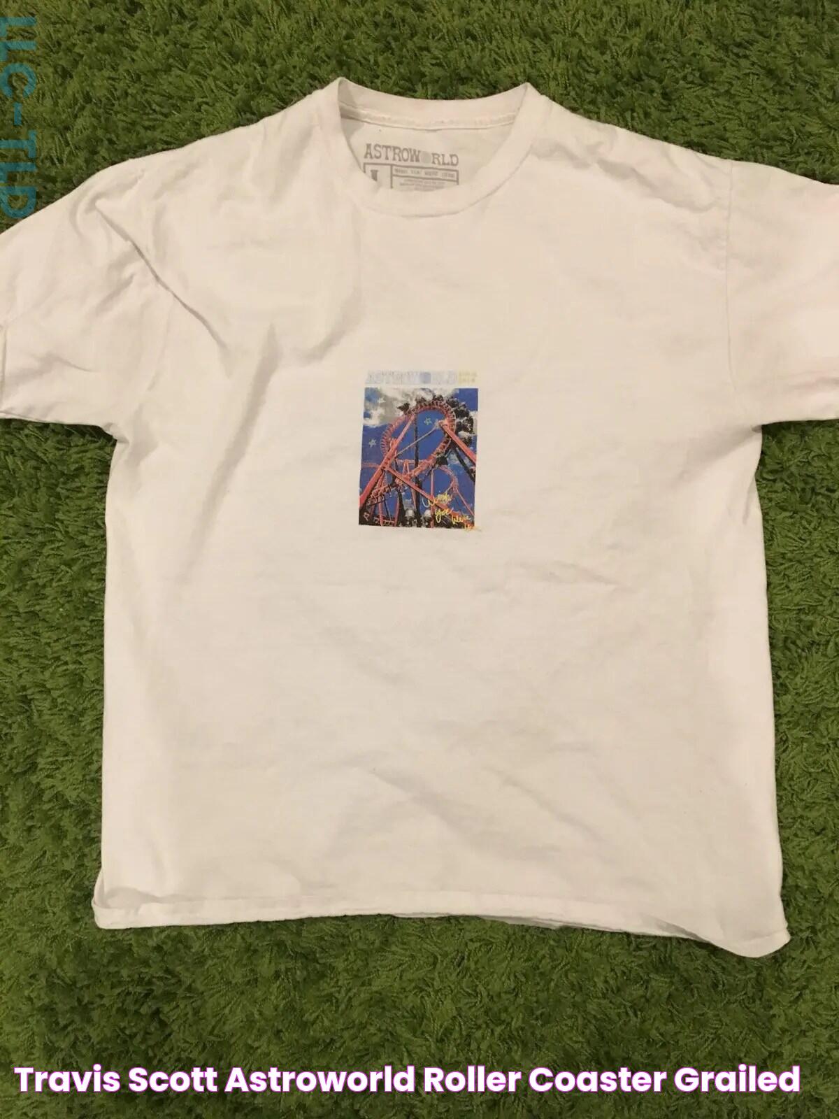 Travis Scott Astroworld Roller Coaster Grailed