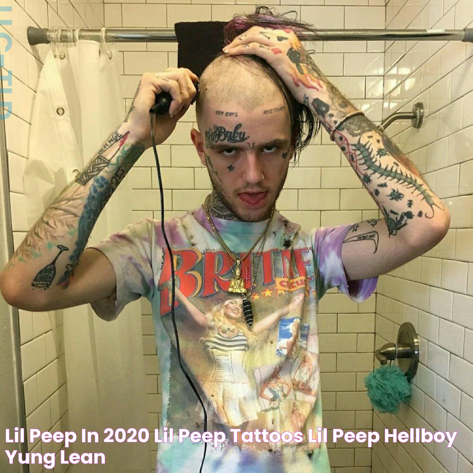 lil peep in 2020 Lil peep tattoos, Lil peep hellboy, Yung lean