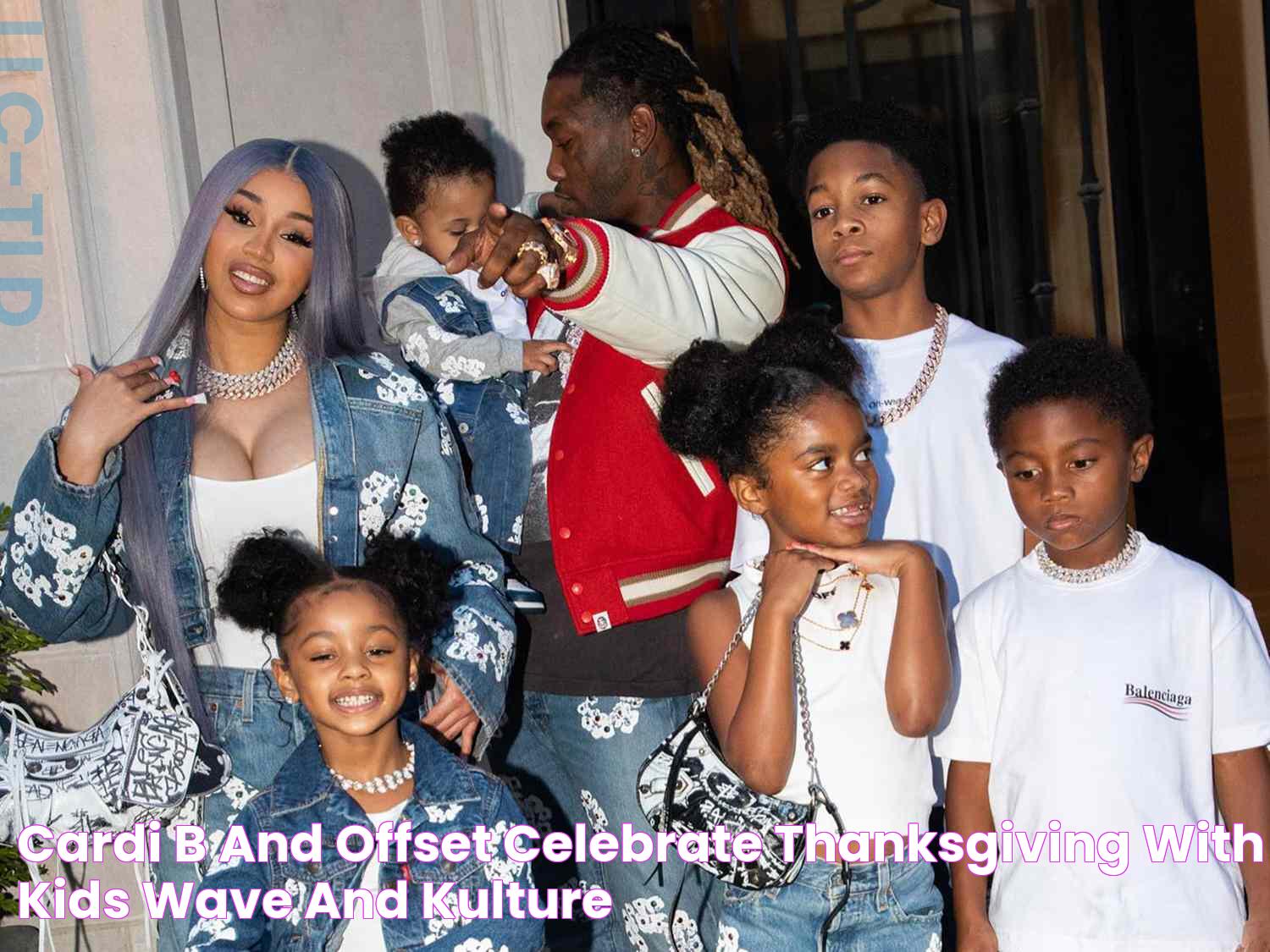 Cardi B and Offset Celebrate Thanksgiving with Kids Wave and Kulture