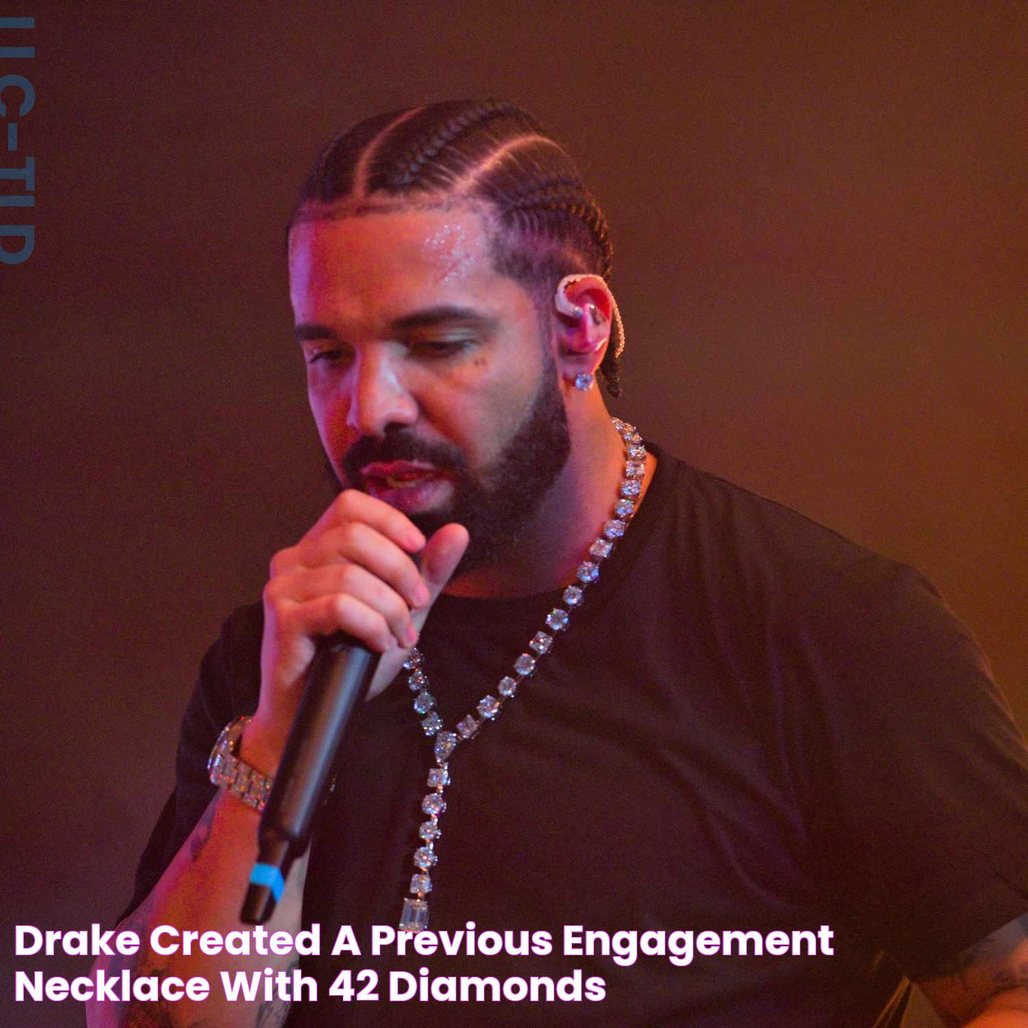 Drake Created a Previous Engagement Necklace With 42 Diamonds