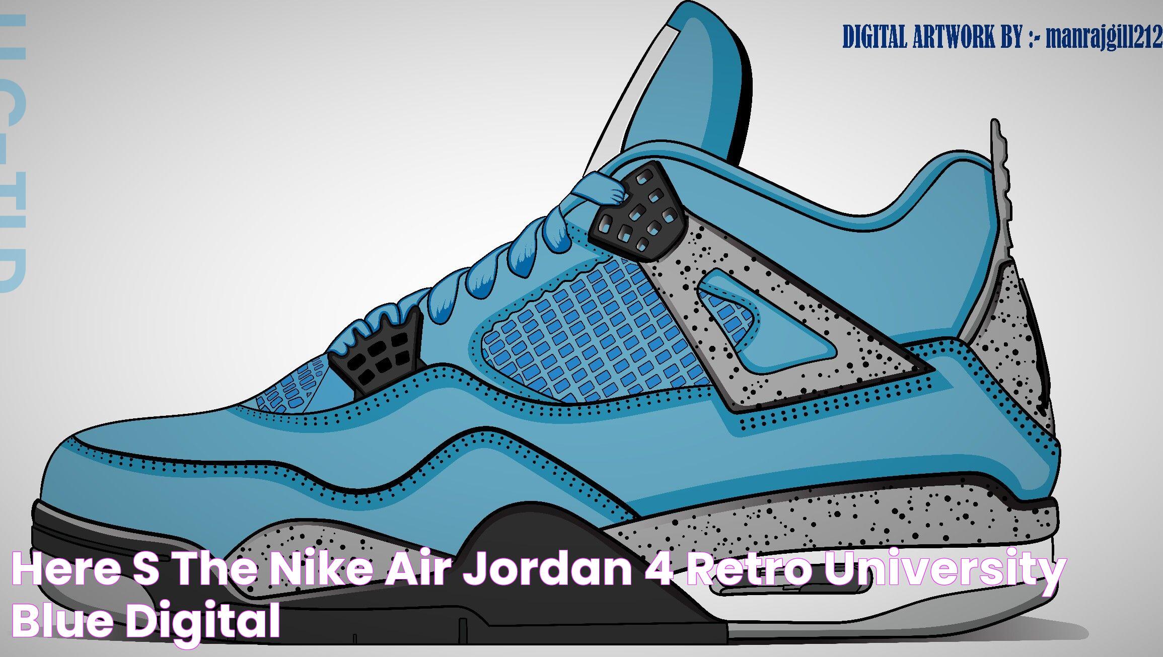 Ultimate Guide To The Iconic University Blue Jordan 4 Sneakers