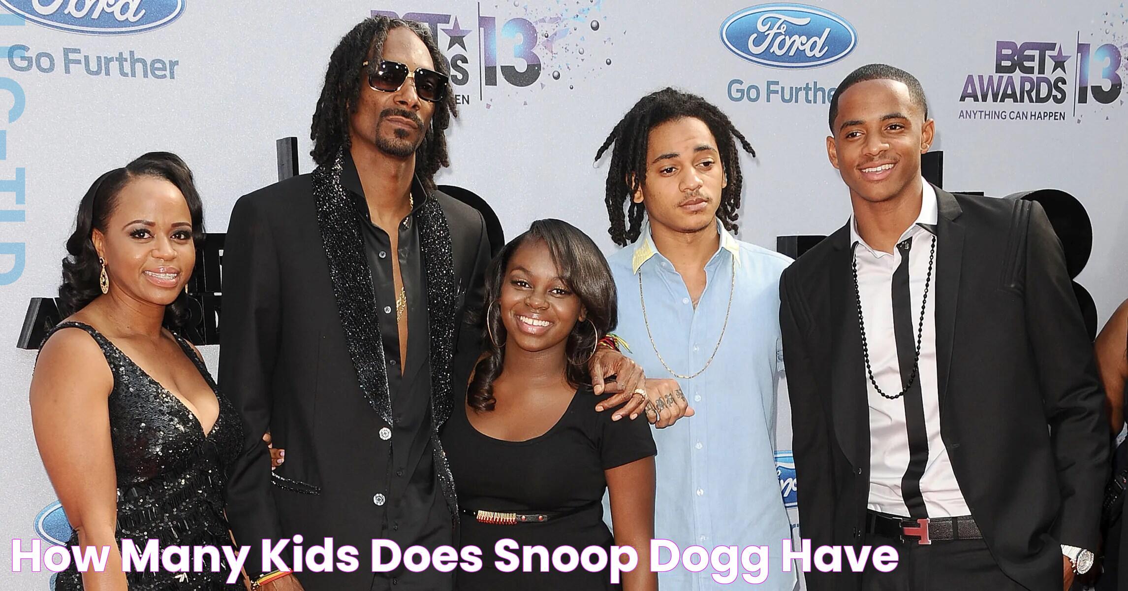 Snoop Dogg's Family Life: Does Snoop Dogg Have Kids?