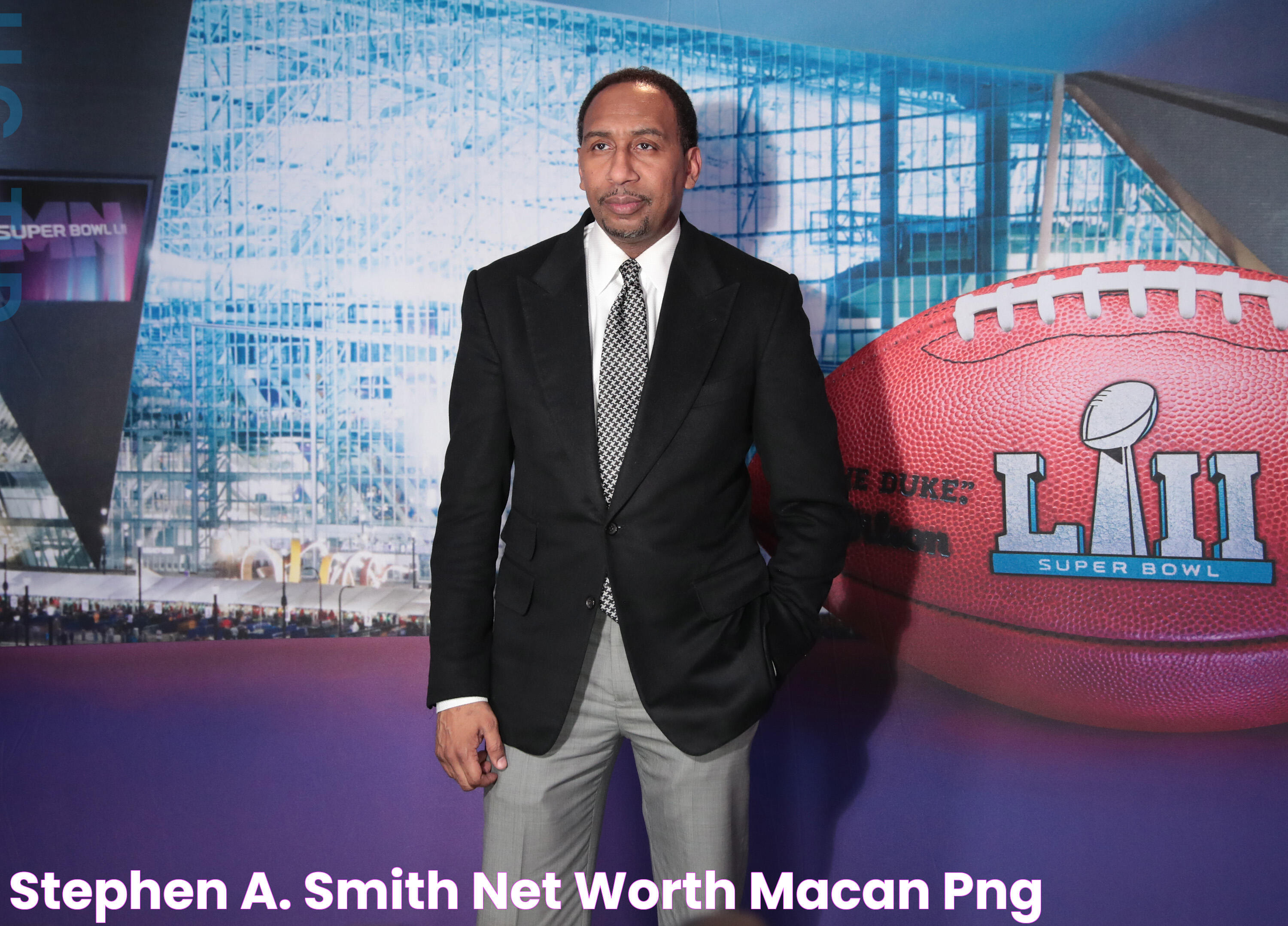 Stephen A. Smith Net Worth Macan Png