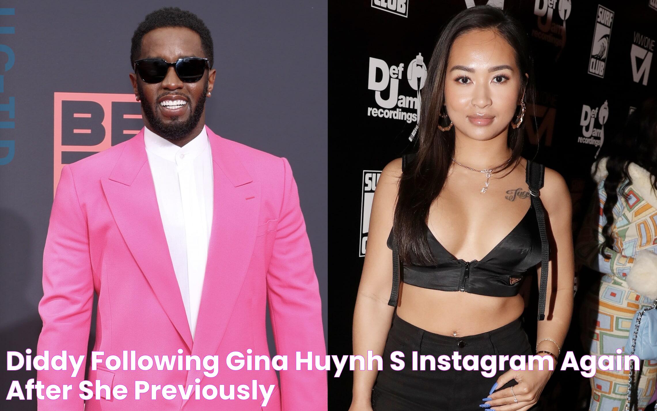 Inside The Lives Of Gina Huynh And Diddy: A Dynamic Duo In The Spotlight