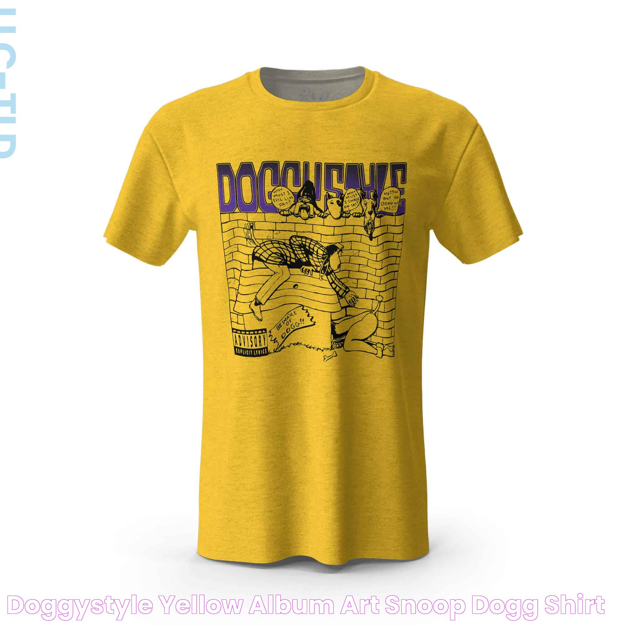 Doggystyle Yellow Album Art Snoop Dogg Shirt