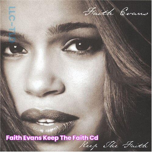 Faith Evans KEEP THE FAITH CD