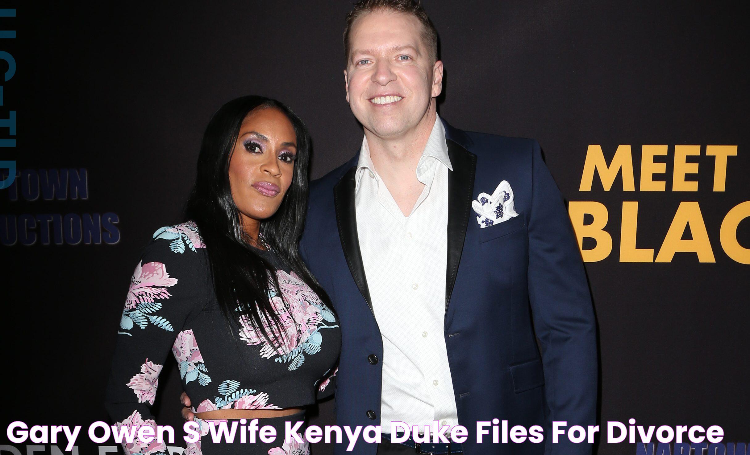 Gary Owen's Wife, Kenya Duke, Files For Divorce