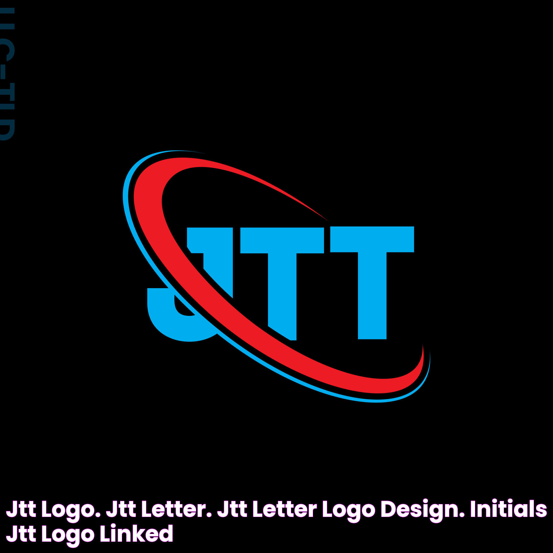 JTT logo. JTT letter. JTT letter logo design. Initials JTT logo linked