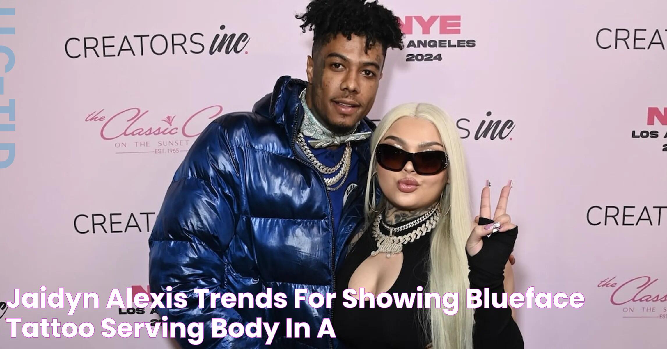 Jaidyn Alexis Trends For Showing Blueface Tattoo & Serving Body In A