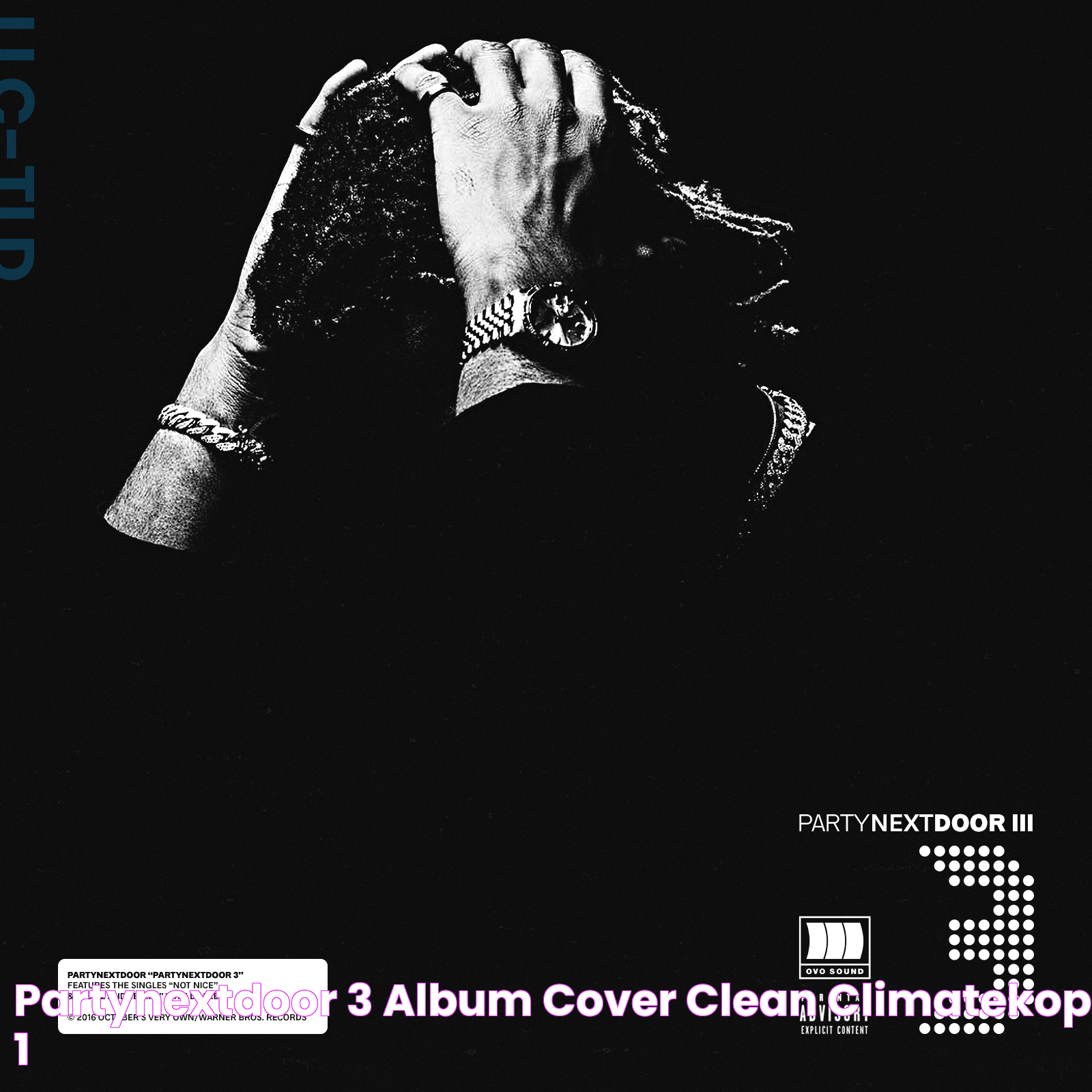 Partynextdoor 3 album cover clean climatekop