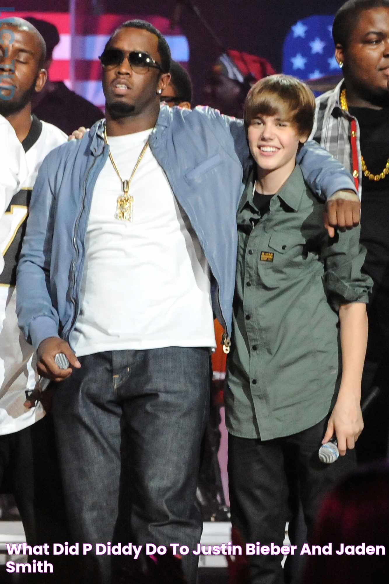 What Did P Diddy Do To Justin Bieber And Jaden Smith?