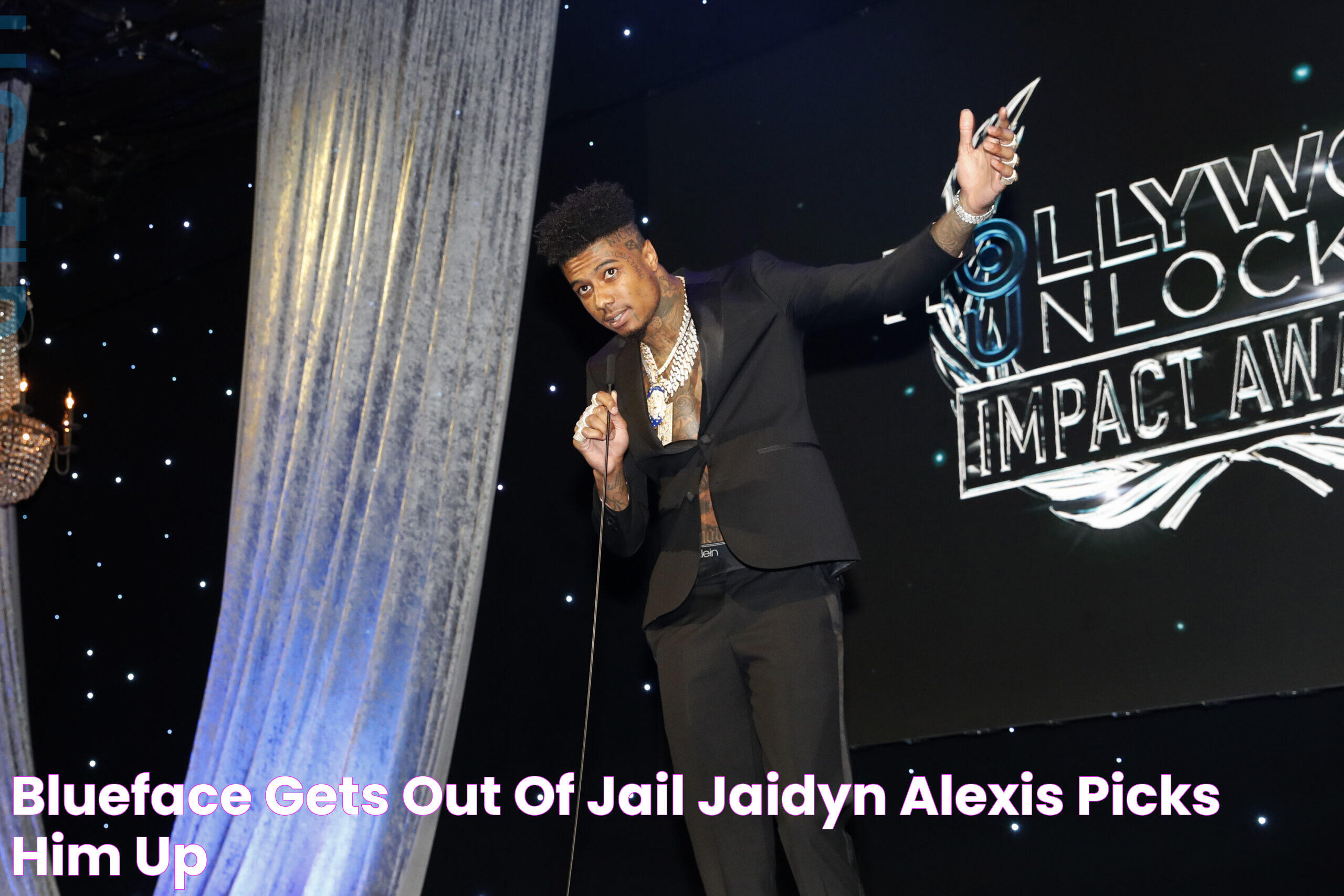 Blueface Gets Out Of Jail, Jaidyn Alexis Picks Him Up