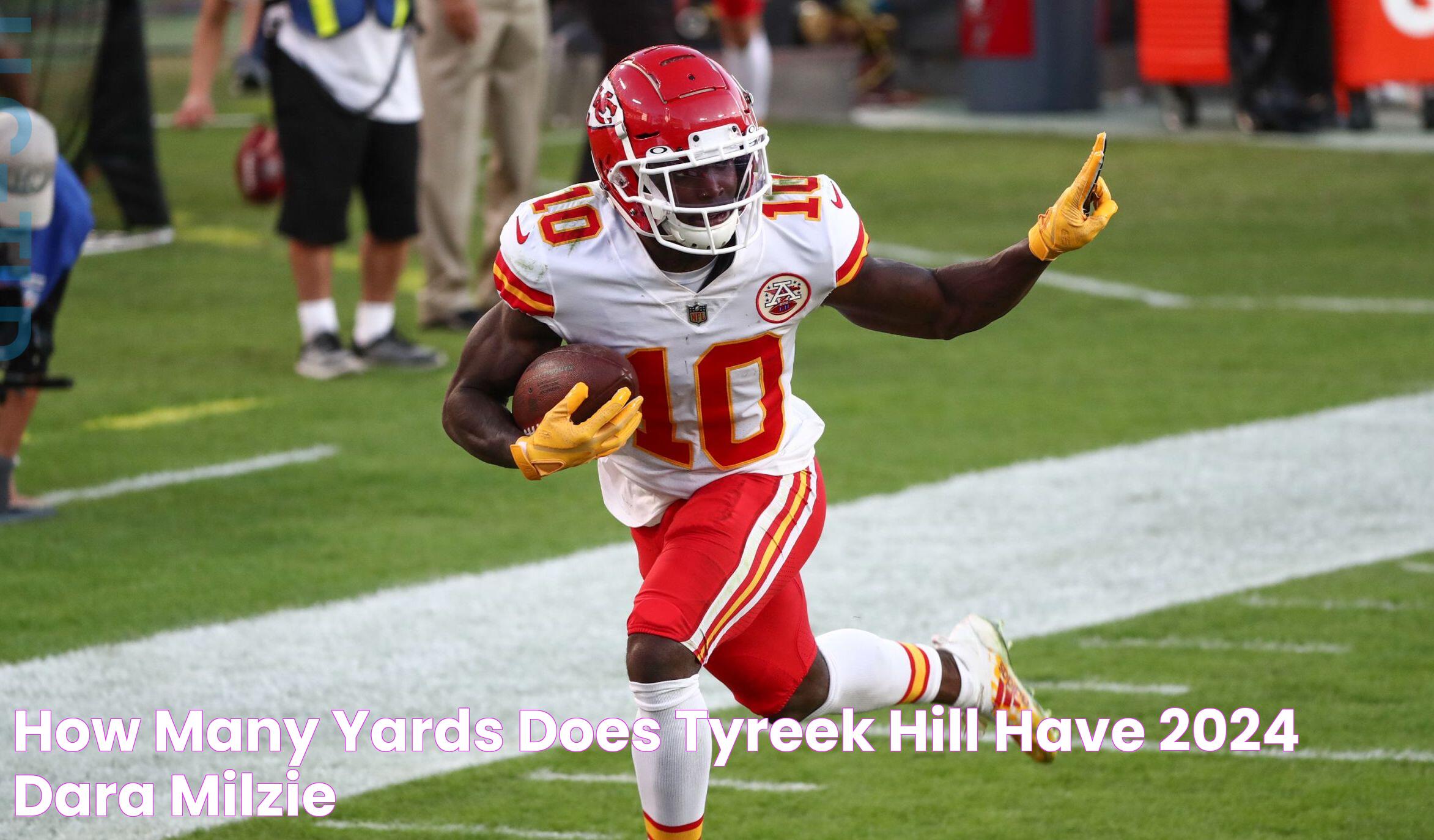 How Many Yards Does Tyreek Hill Have 2024 Dara Milzie