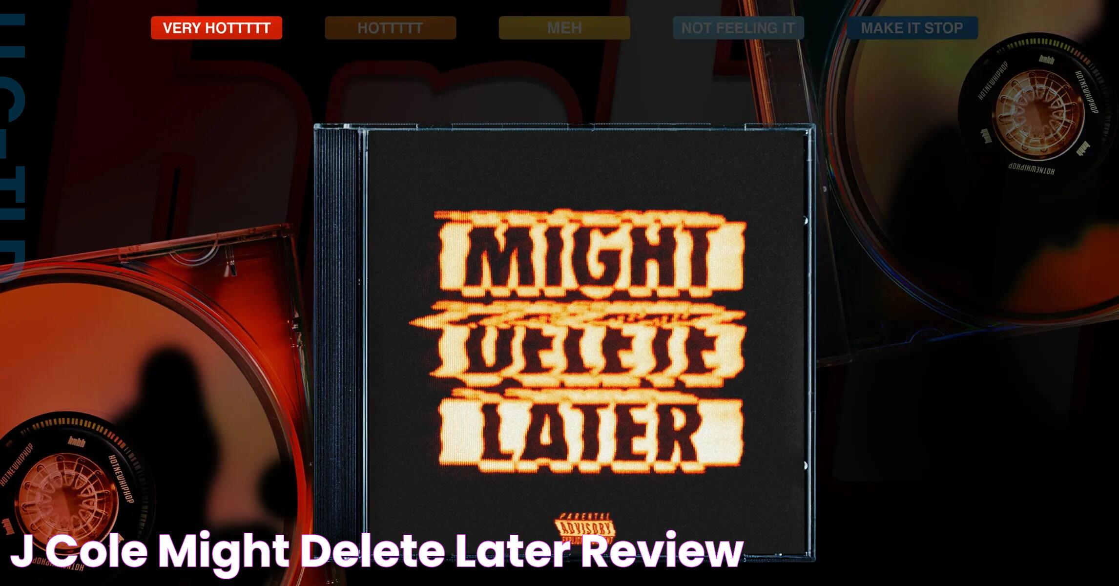 J Cole "Might Delete Later" Review