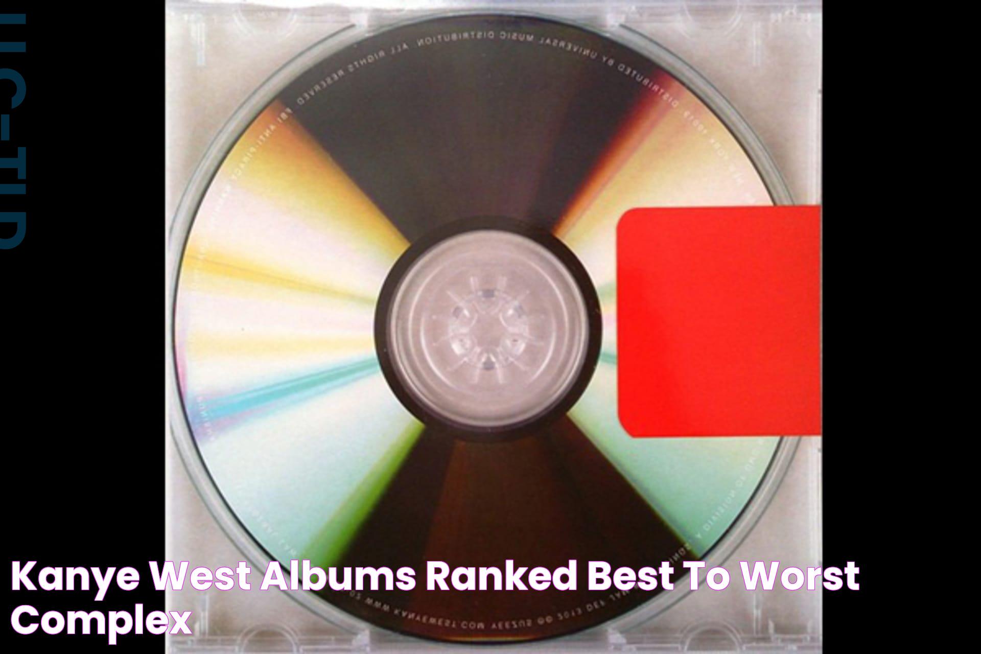 Kanye West Albums Ranked Best To Worst Complex