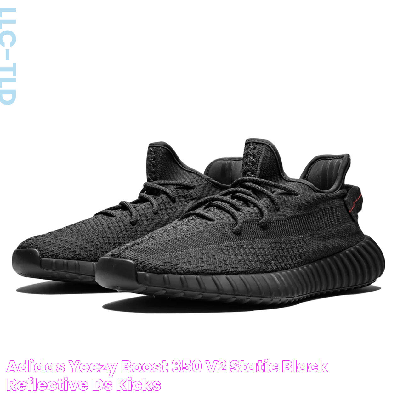 Adidas Yeezy Boost 350 V2 Static Black (Reflective) DS Kicks