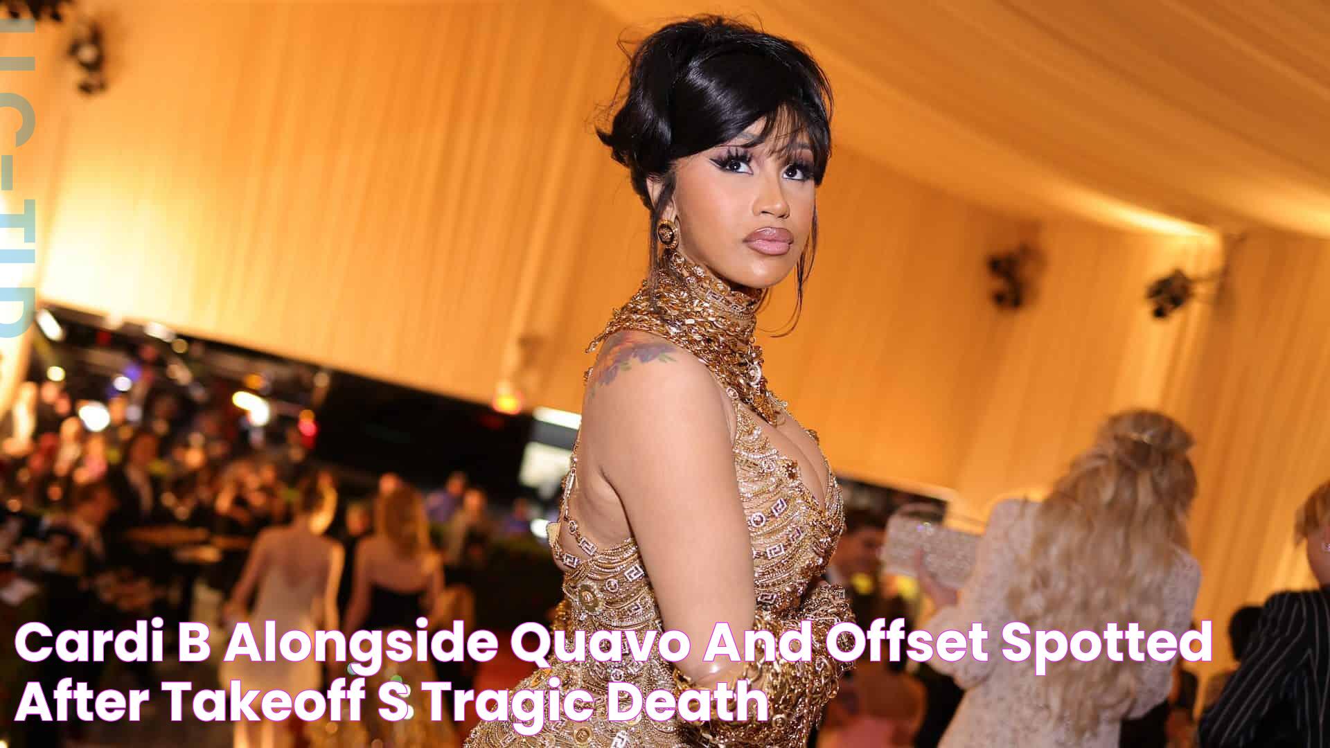 Cardi B Alongside Quavo And Offset Spotted After Takeoff's Tragic Death