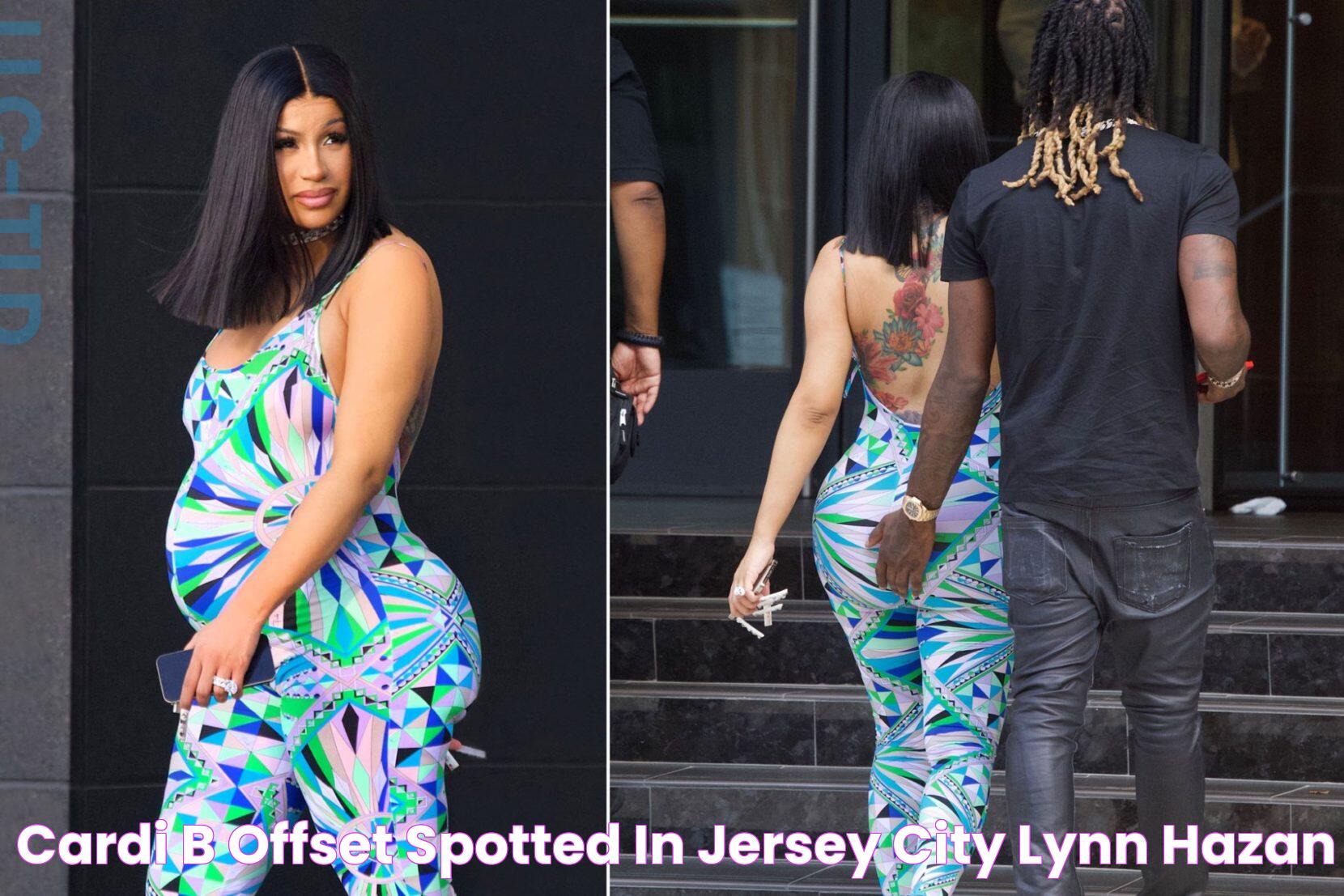 Cardi B + Offset spotted in Jersey City Lynn Hazan