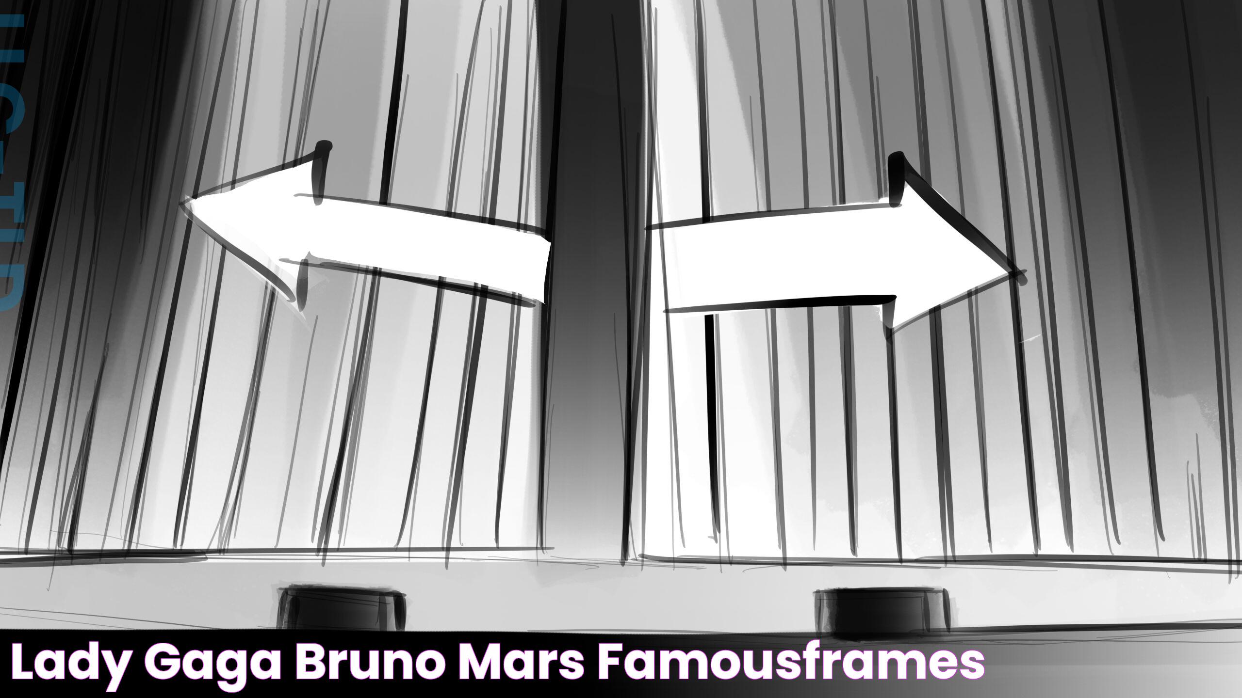 Lady Gaga & Bruno Mars FamousFrames