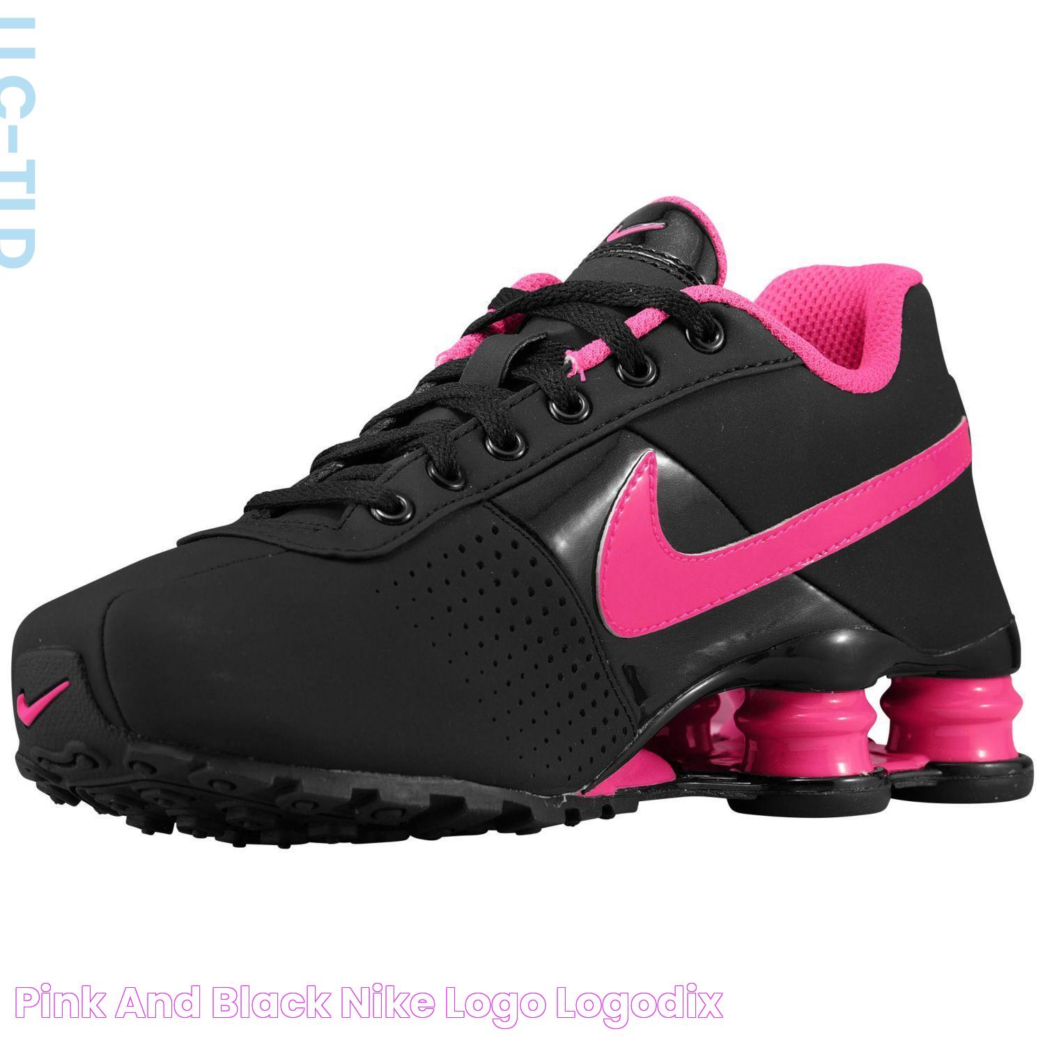 Pink and Black Nike Logo LogoDix