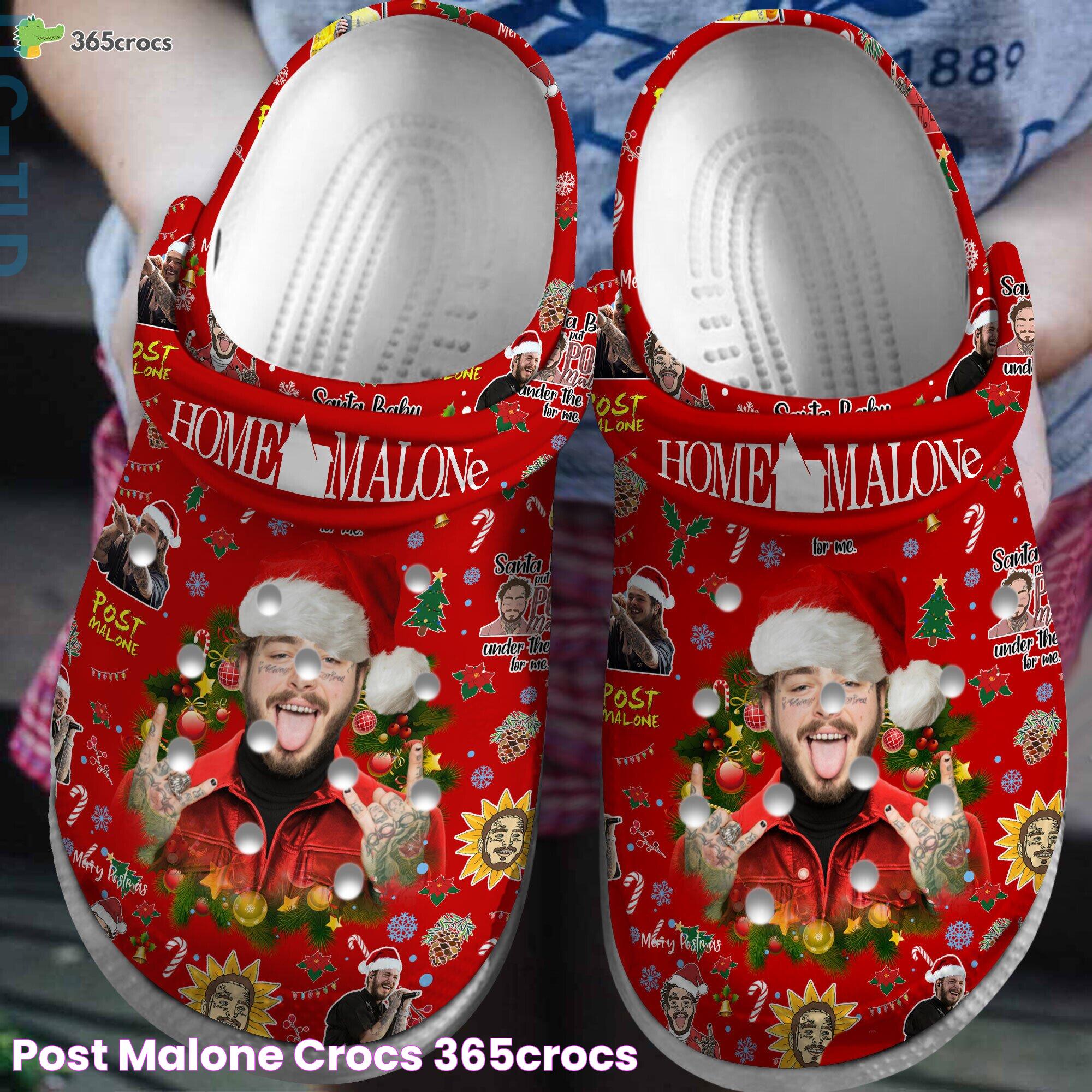 Post Malone Crocs: A Stylish Collaboration Of Footwear And Music