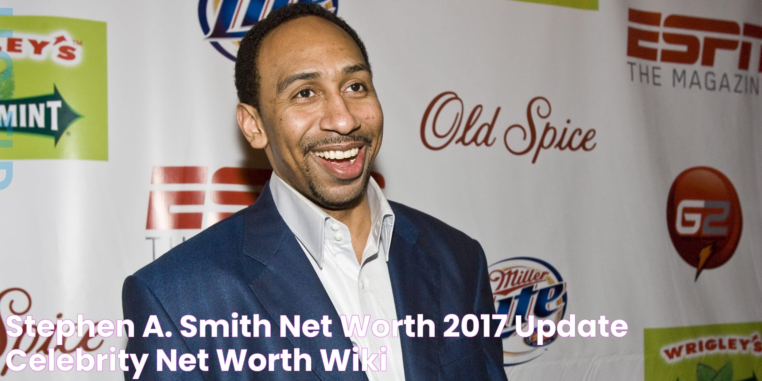 Stephen A. Smith: A Look Into His Net Worth In 2023