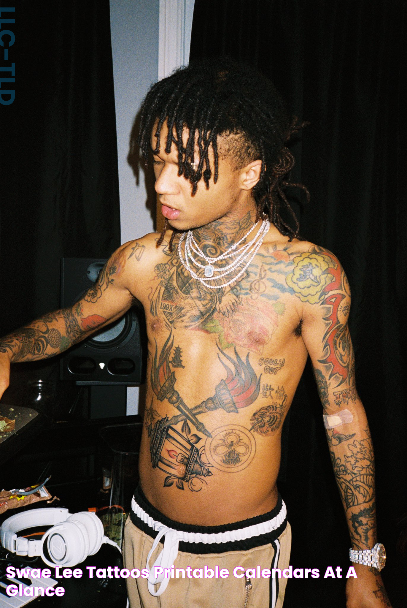 Swae Lee Tattoos Printable Calendars AT A GLANCE