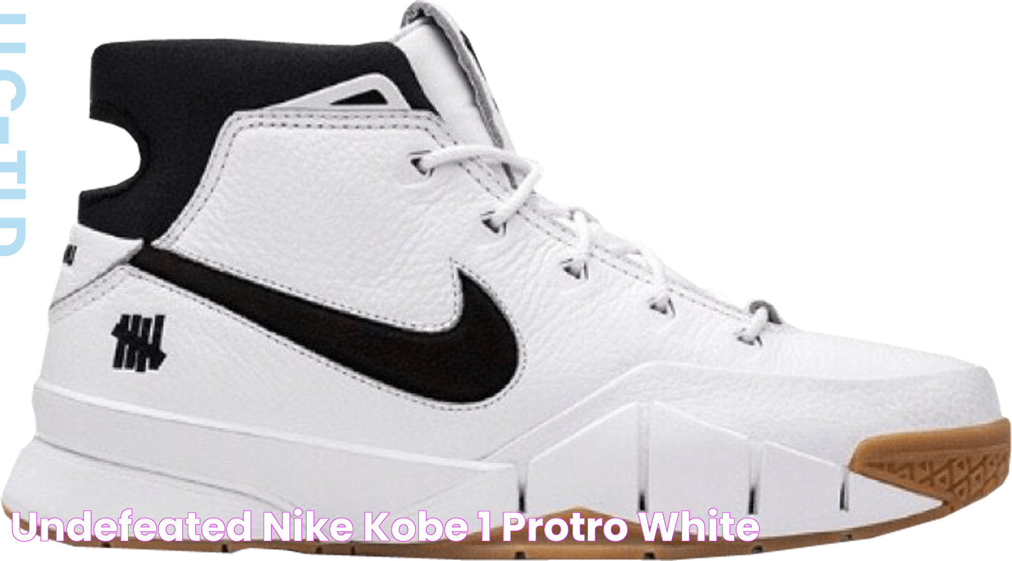 Undefeated Nike Kobe 1 Protro White