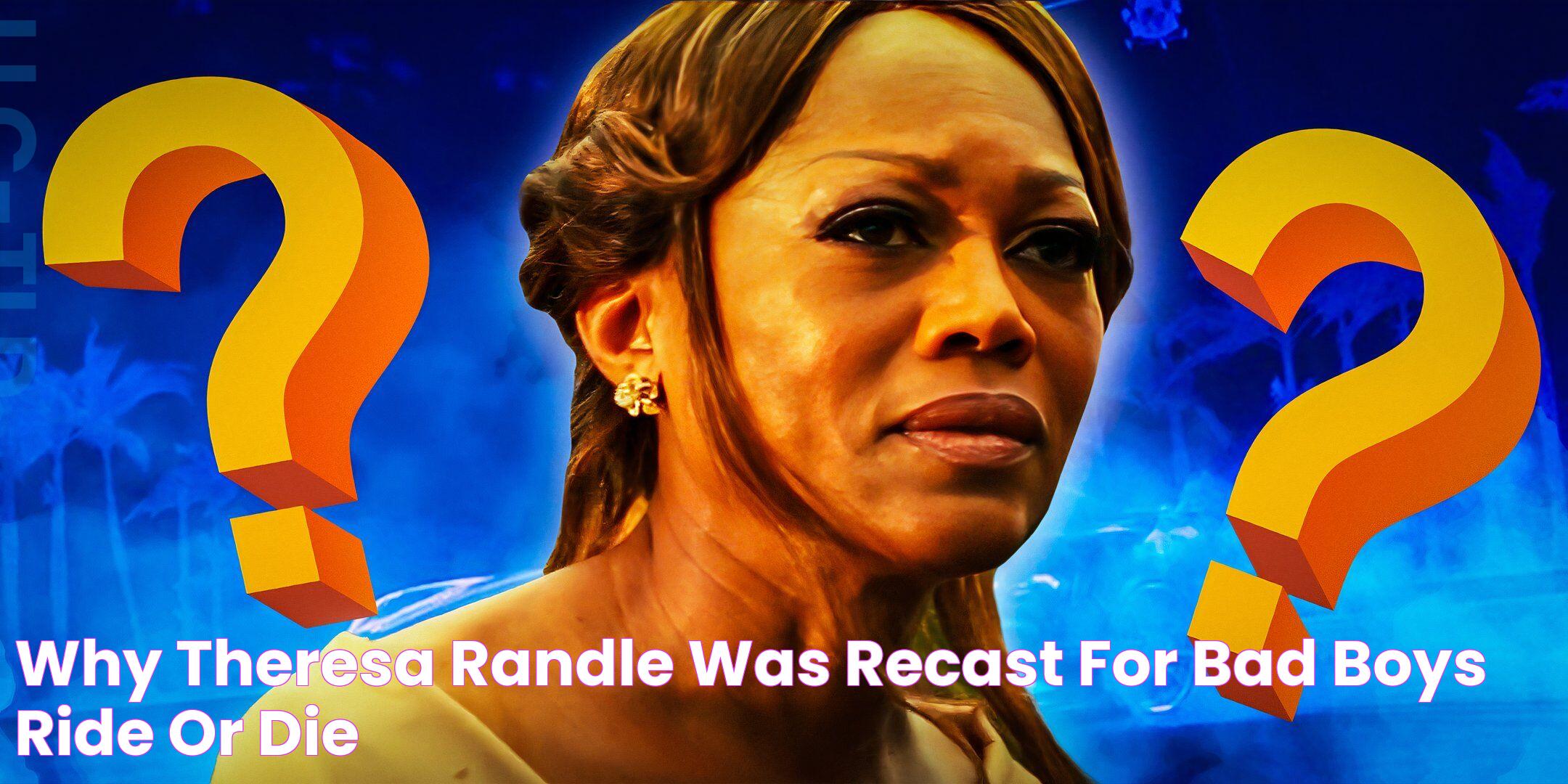 Why Theresa Randle Was Recast For Bad Boys Ride Or Die