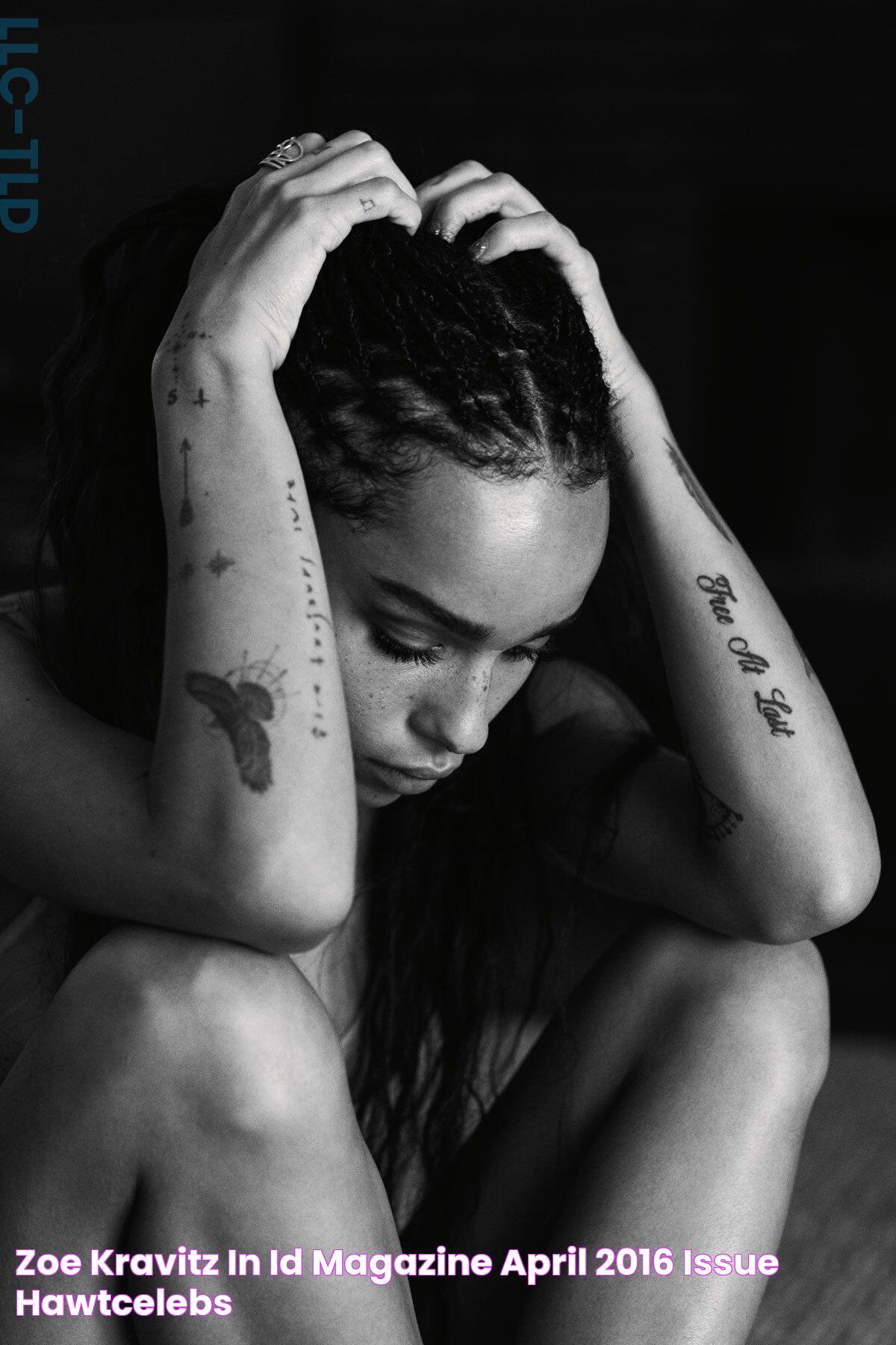 ZOE KRAVITZ in ID Magazine, April 2016 Issue HawtCelebs