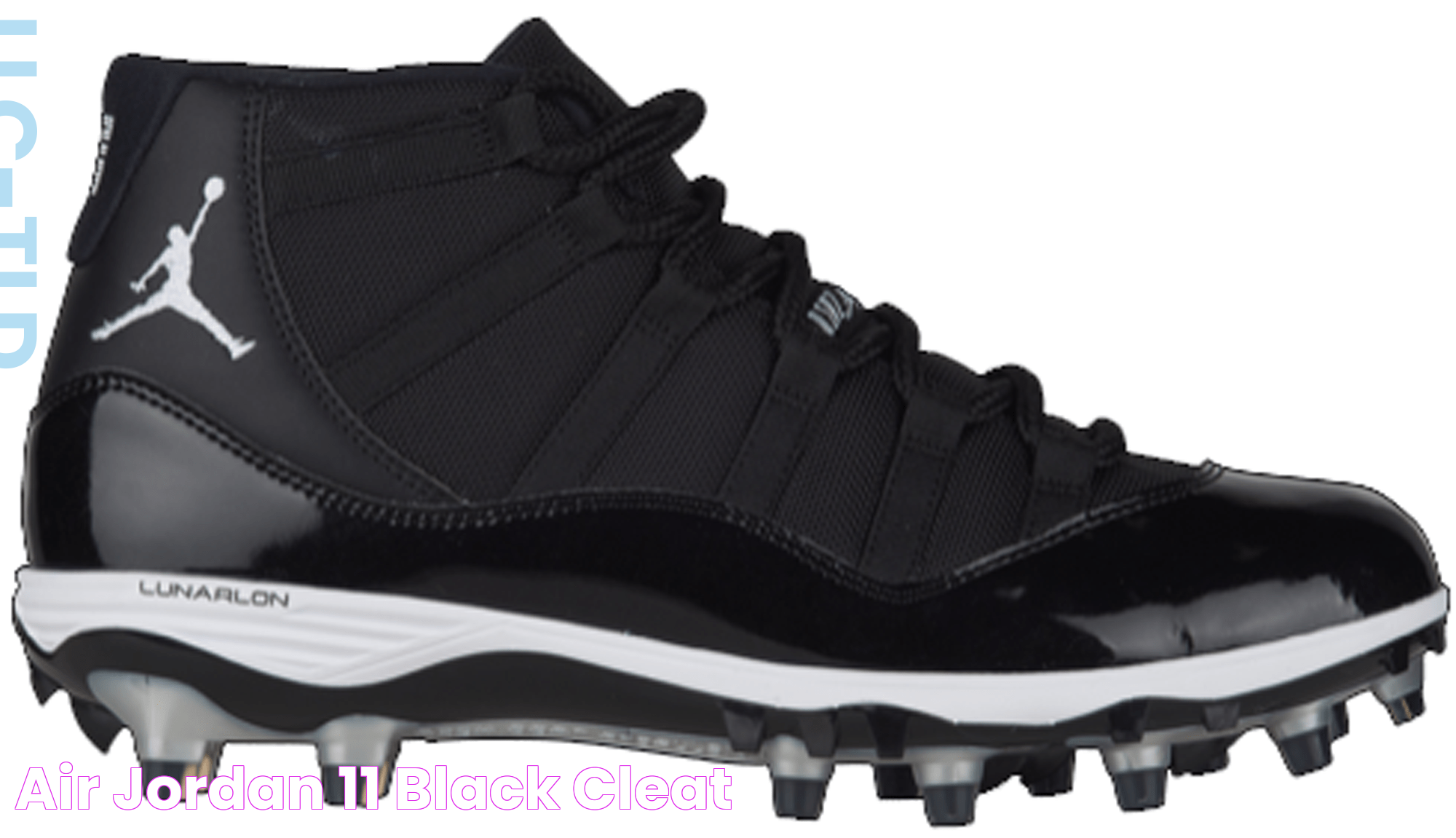 Air Jordan 11 Black Cleat