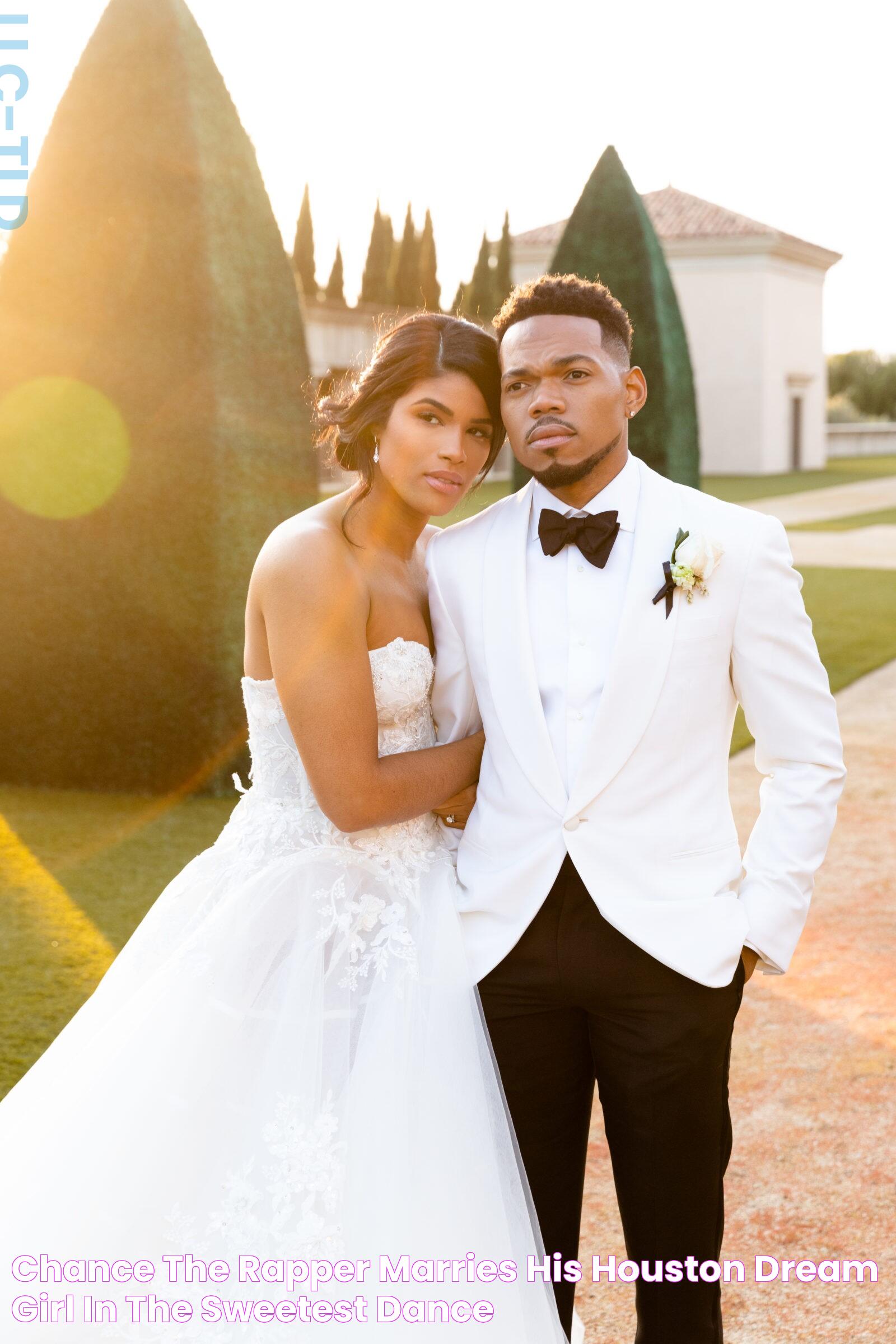 Chance the Rapper Marries His Houston Dream Girl in the Sweetest, Dance