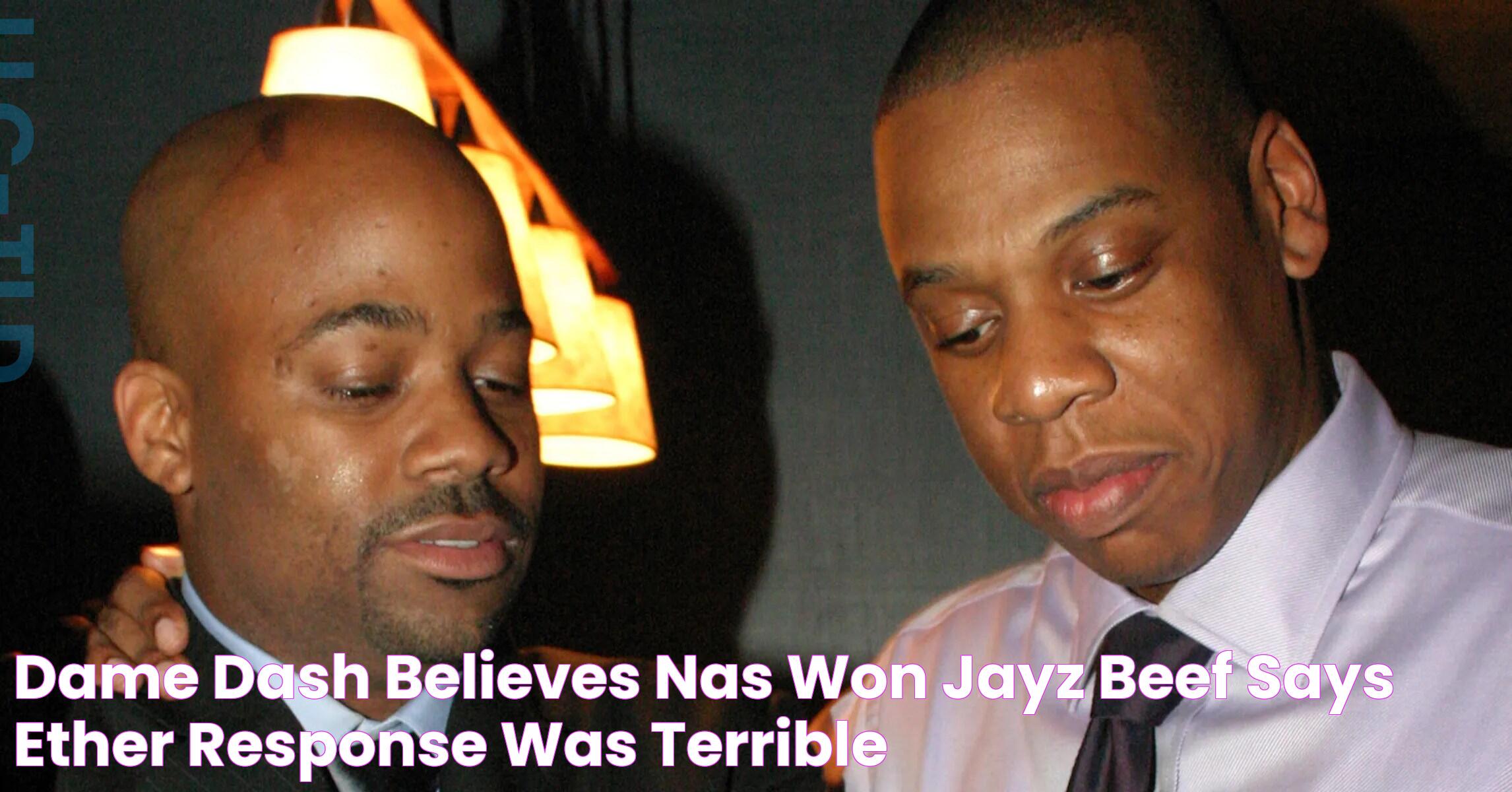 Dame Dash Believes Nas Won JayZ Beef, Says "Ether" Response Was "Terrible"