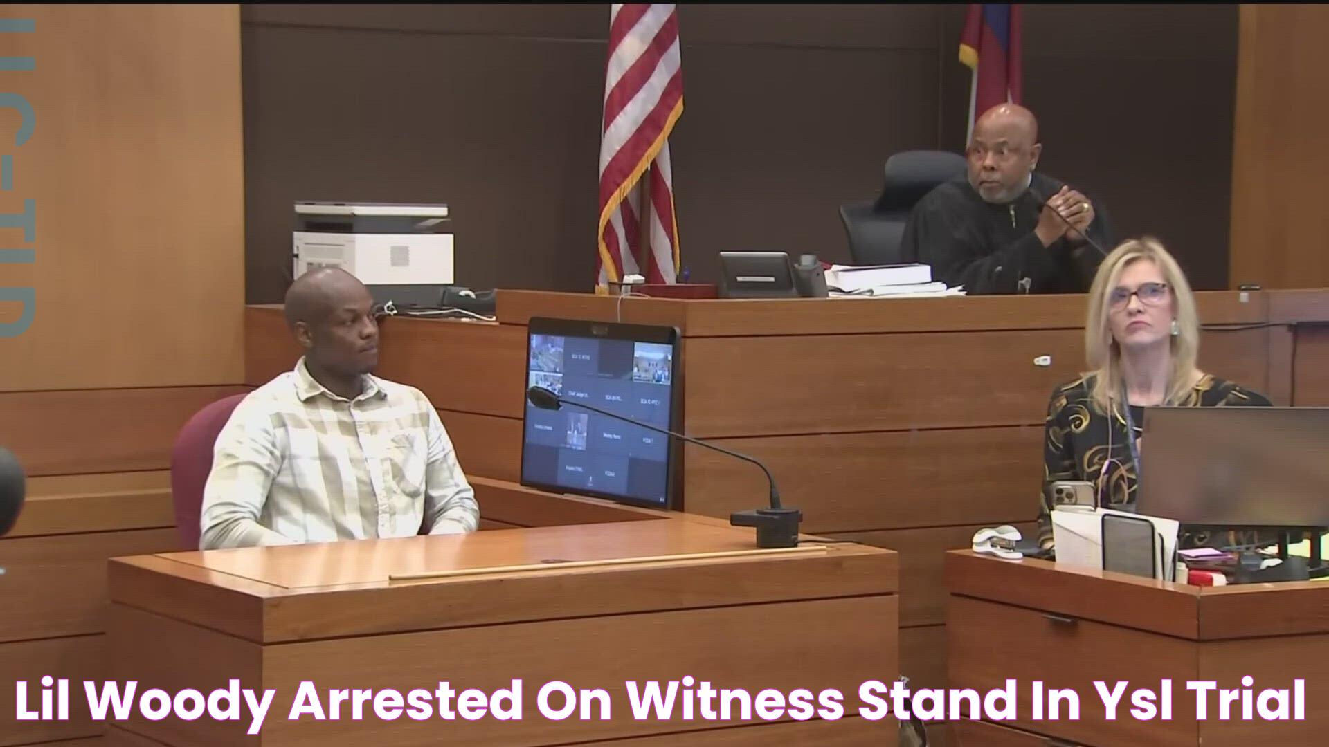 Lil Woody arrested on witness stand in YSL trial