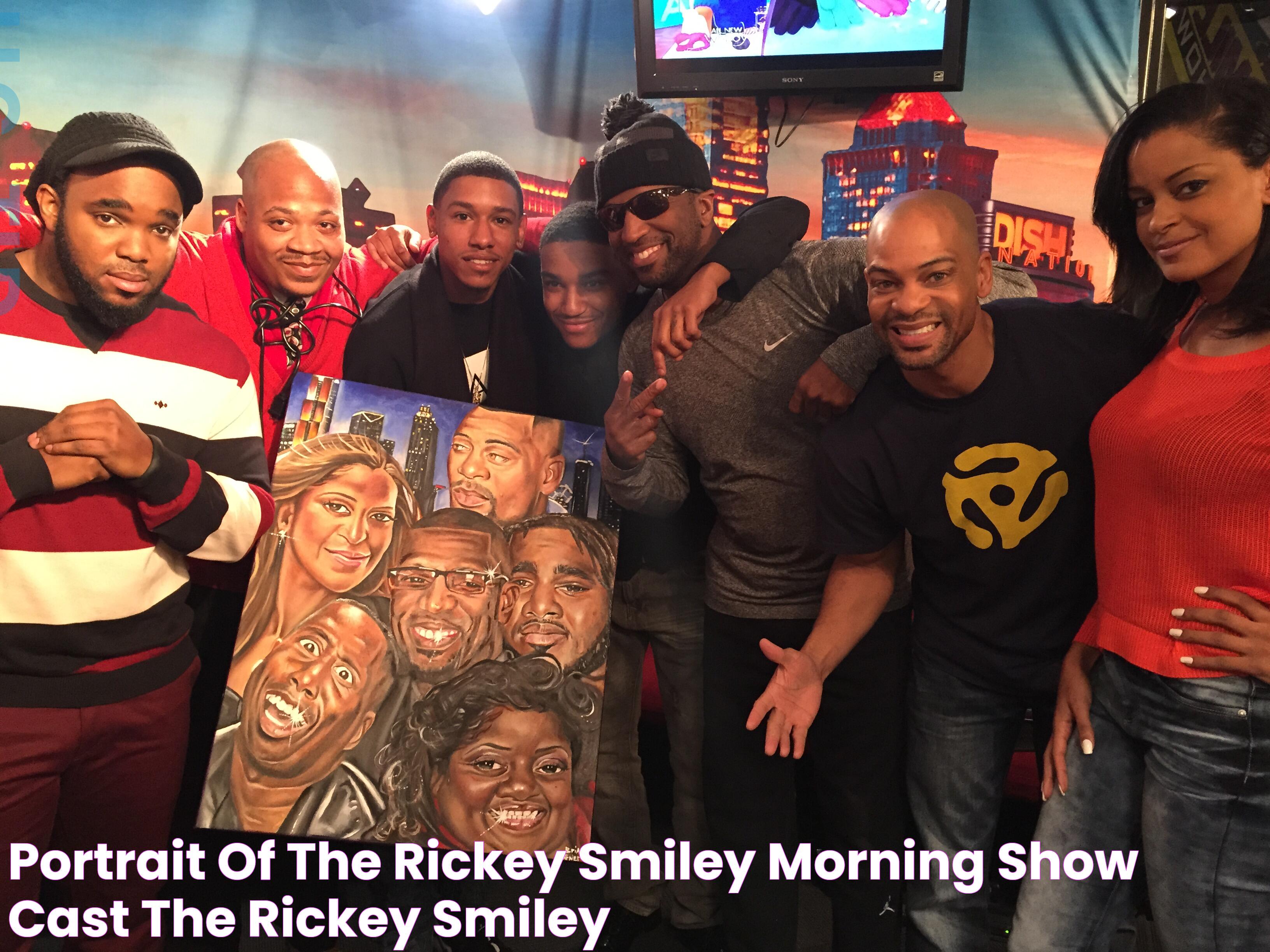 Portrait Of “The Rickey Smiley Morning Show” Cast The Rickey Smiley