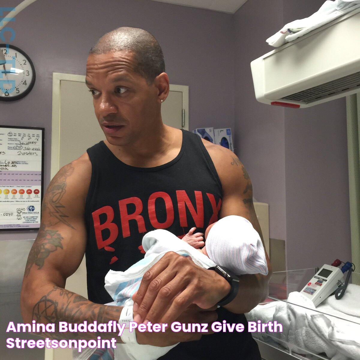 AMINA BUDDAFLY & PETER GUNZ GIVE BIRTH StreetsOnPoint