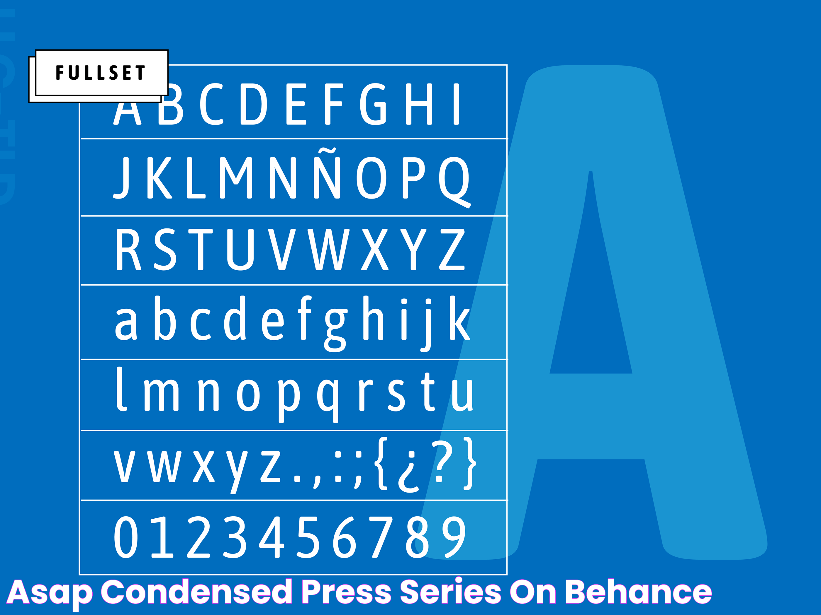 Asap Condensed [Press Series] on Behance