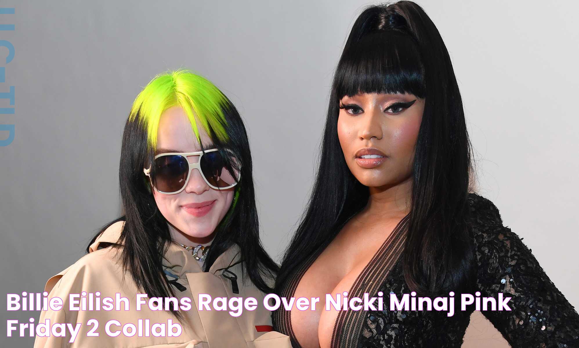 Billie Eilish fans rage over Nicki Minaj Pink Friday 2 collab