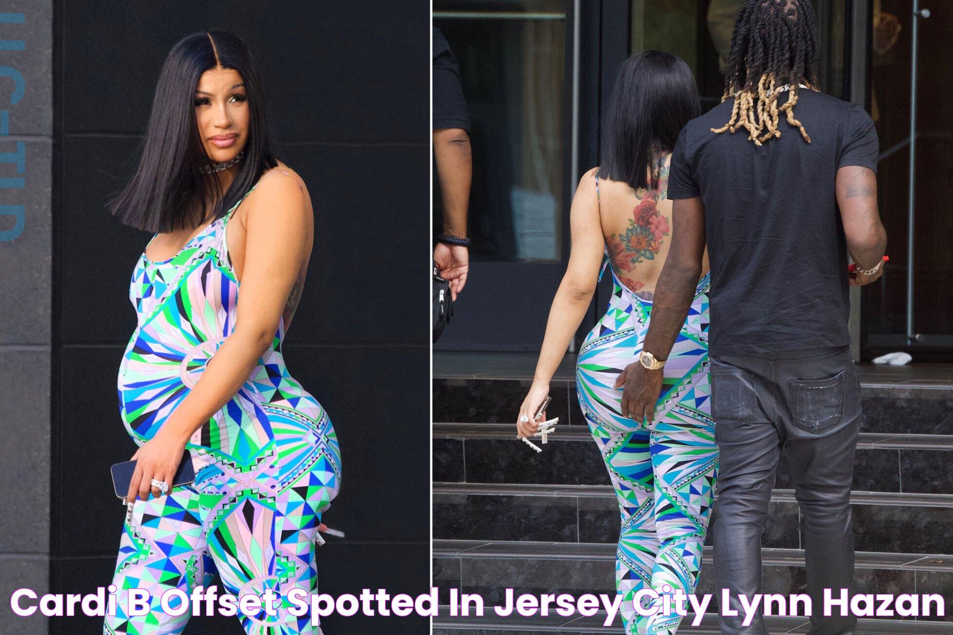 Cardi B + Offset spotted in Jersey City Lynn Hazan