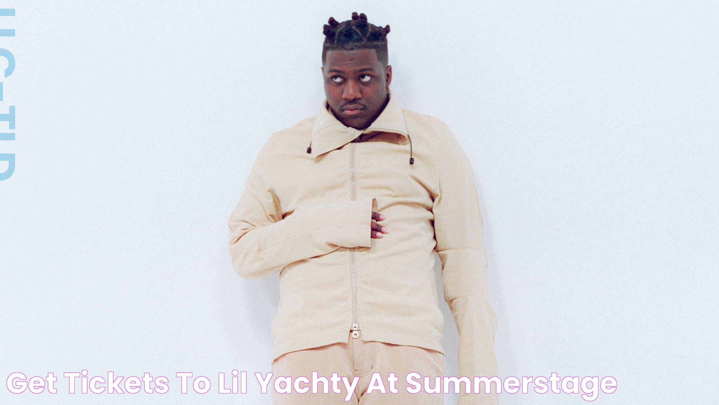 Get tickets to Lil Yachty at SummerStage