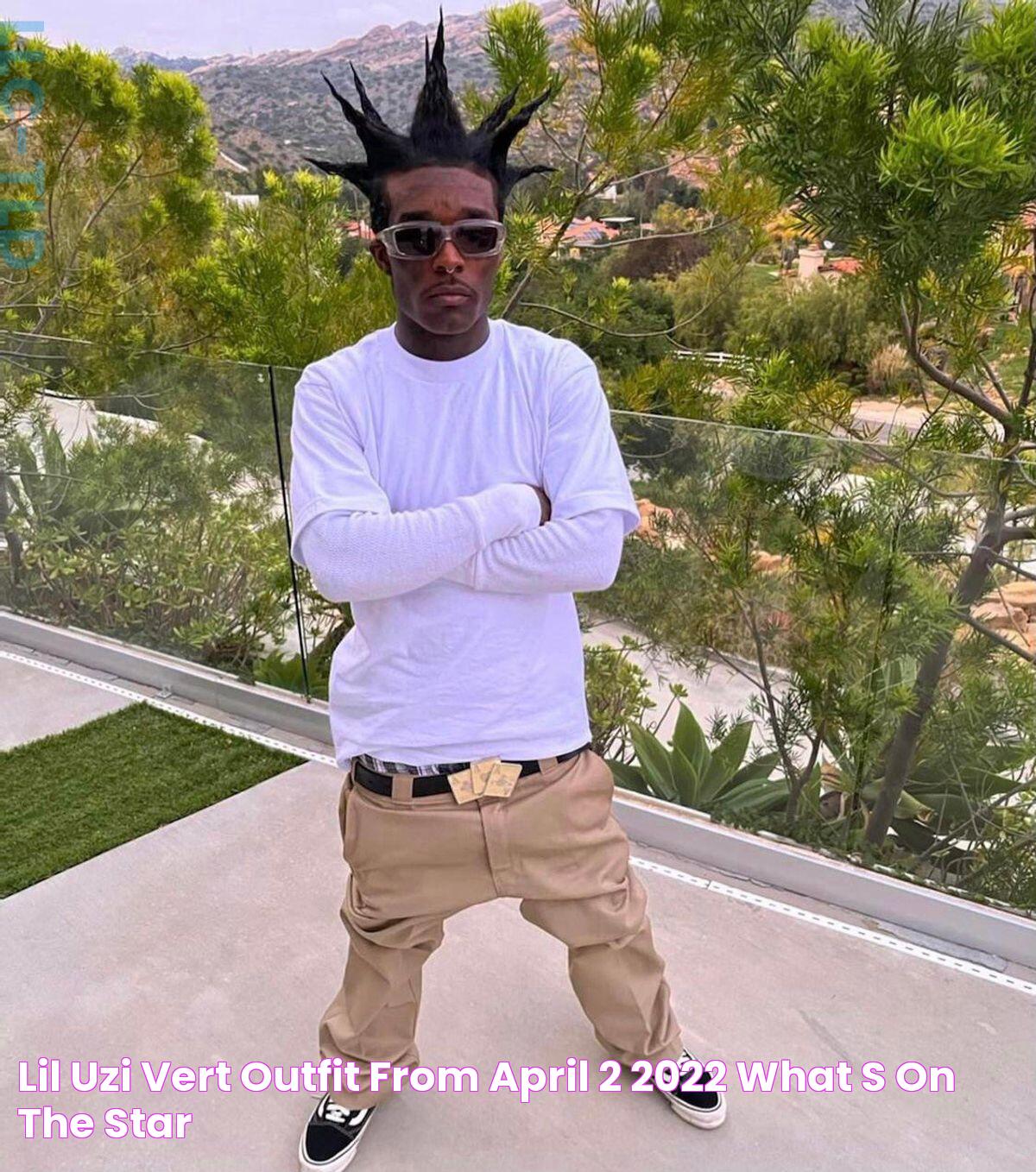 Lil Uzi Vert Outfit from April 2, 2022 WHAT’S ON THE STAR?