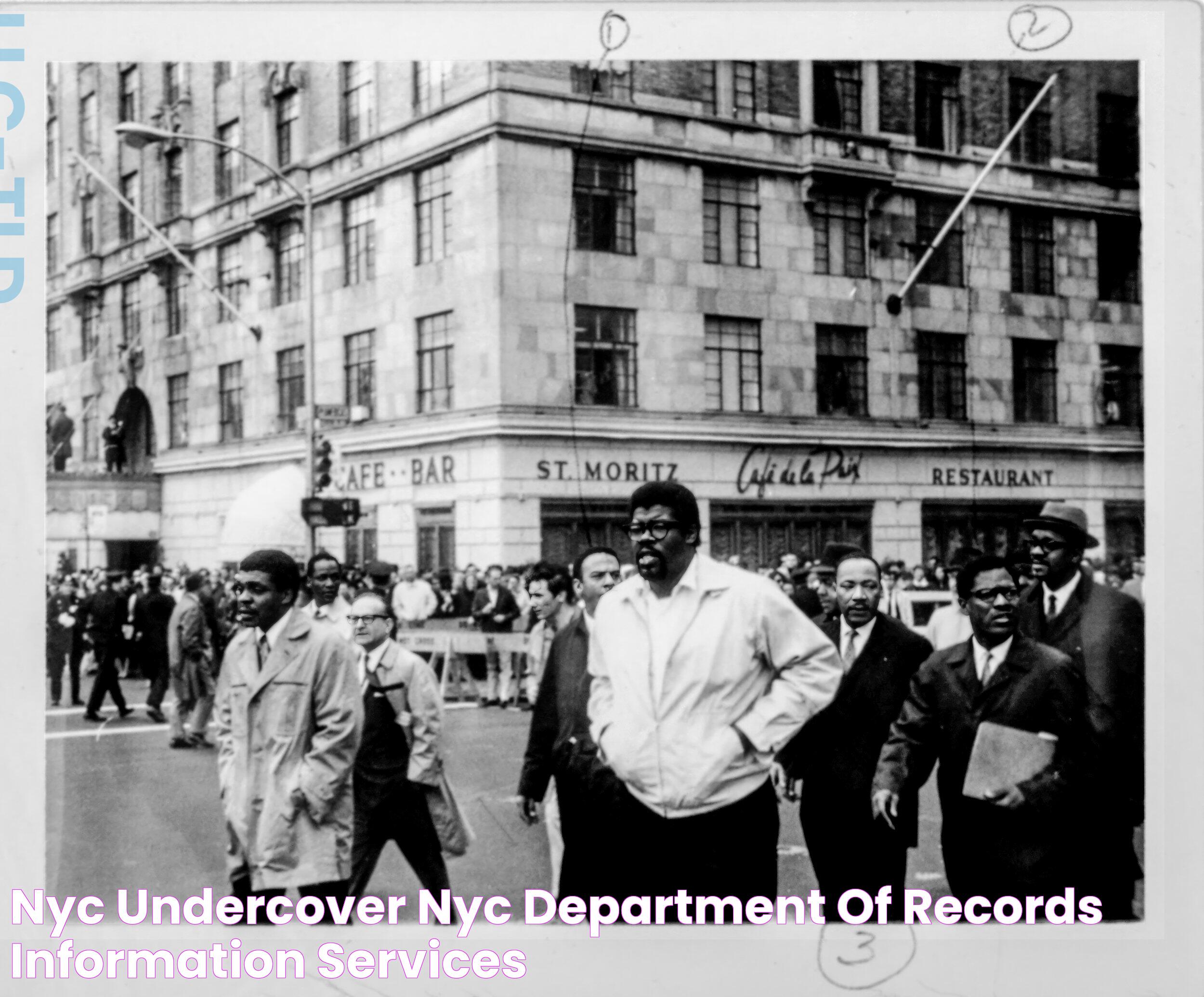 NYC Undercover — NYC Department of Records & Information Services