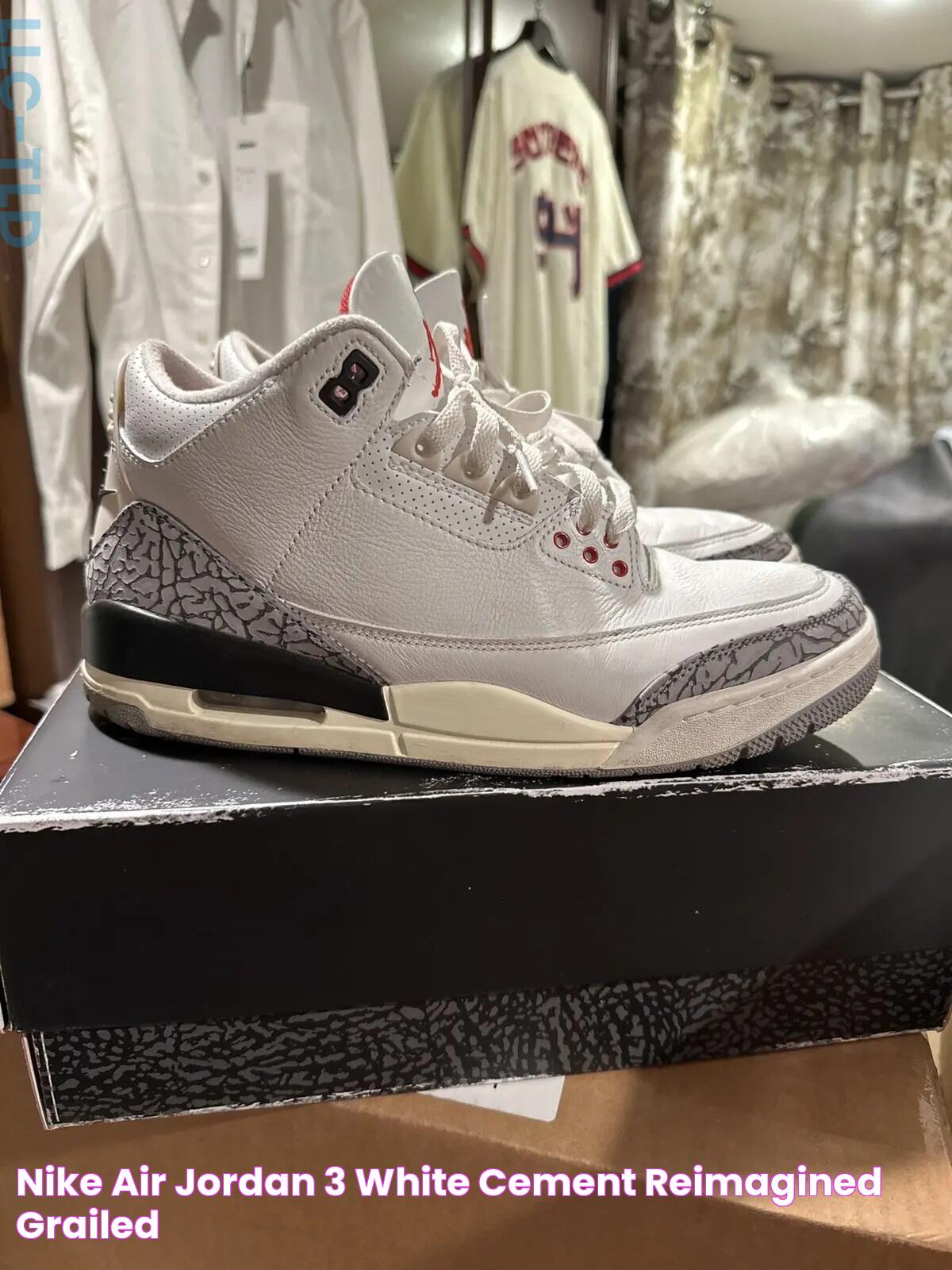 Nike Air Jordan 3 White Cement Reimagined Grailed